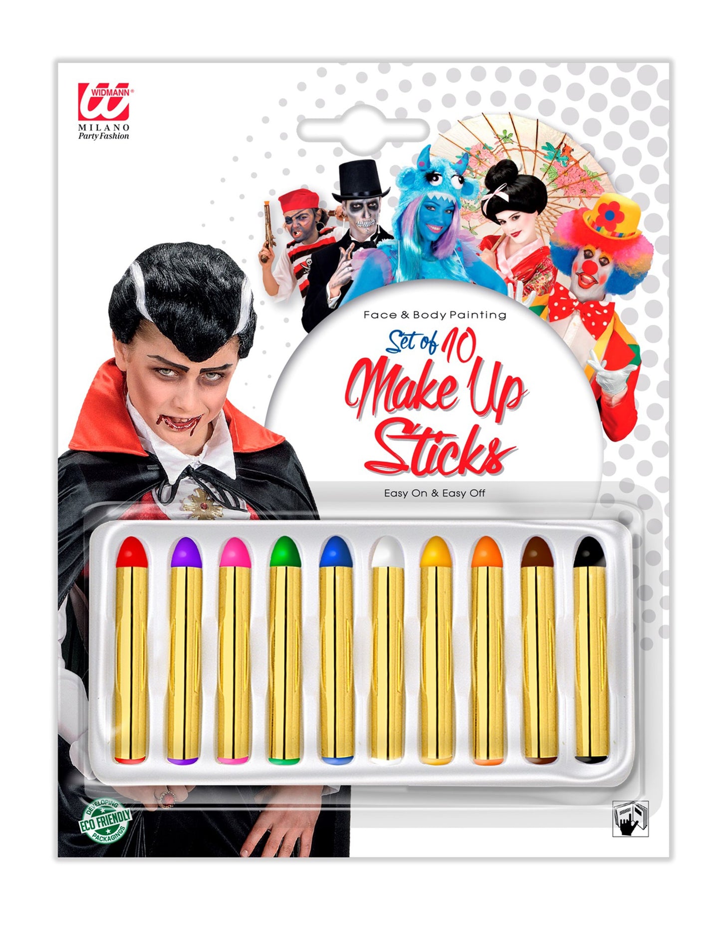 10 creioane de machiaj multicolore