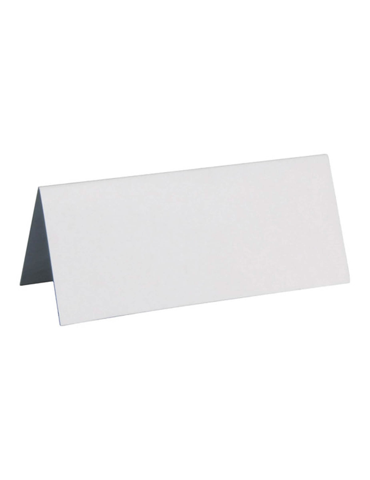 Semne de masă rectangulare pentru petrecere alb din carton