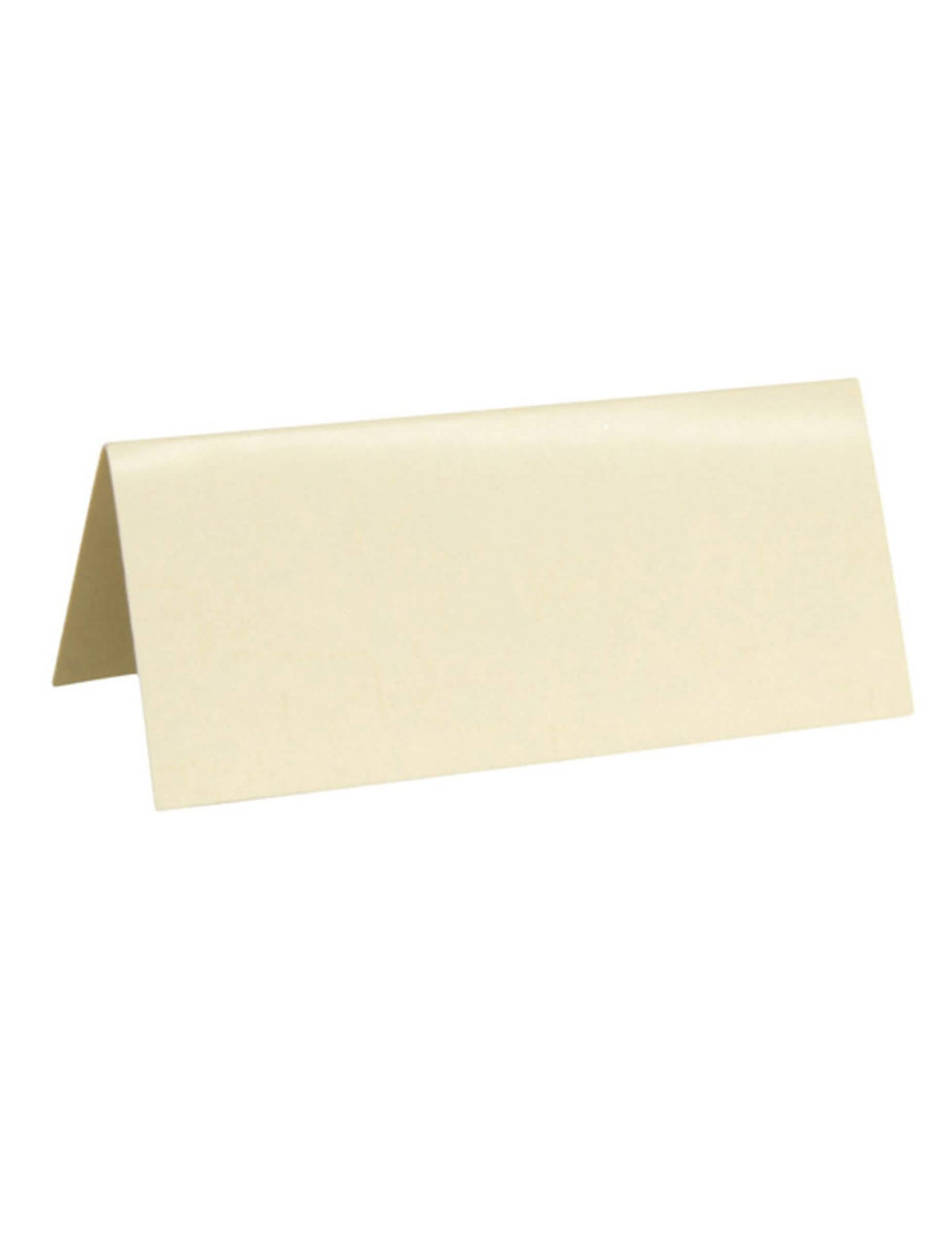 10 de cartonașe rectangulare pentru nuntă, ivory, din carton