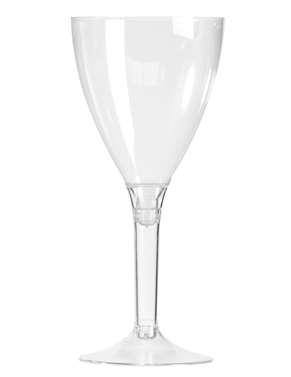 Pahar de vin cu picior din cristal pentru petrecere, transparent