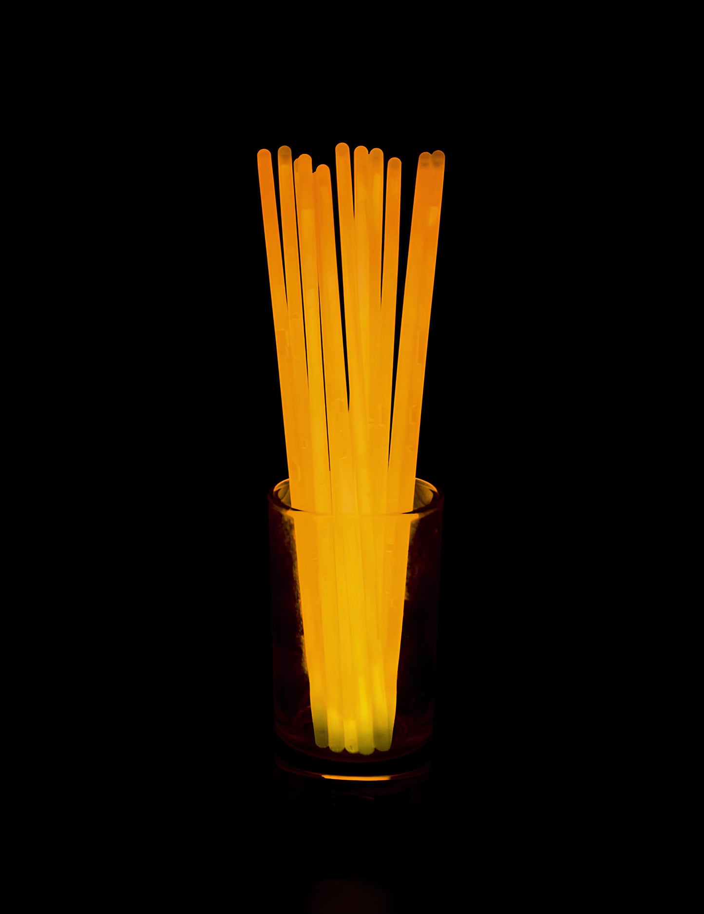 100 bracelets phosphorescent oranges