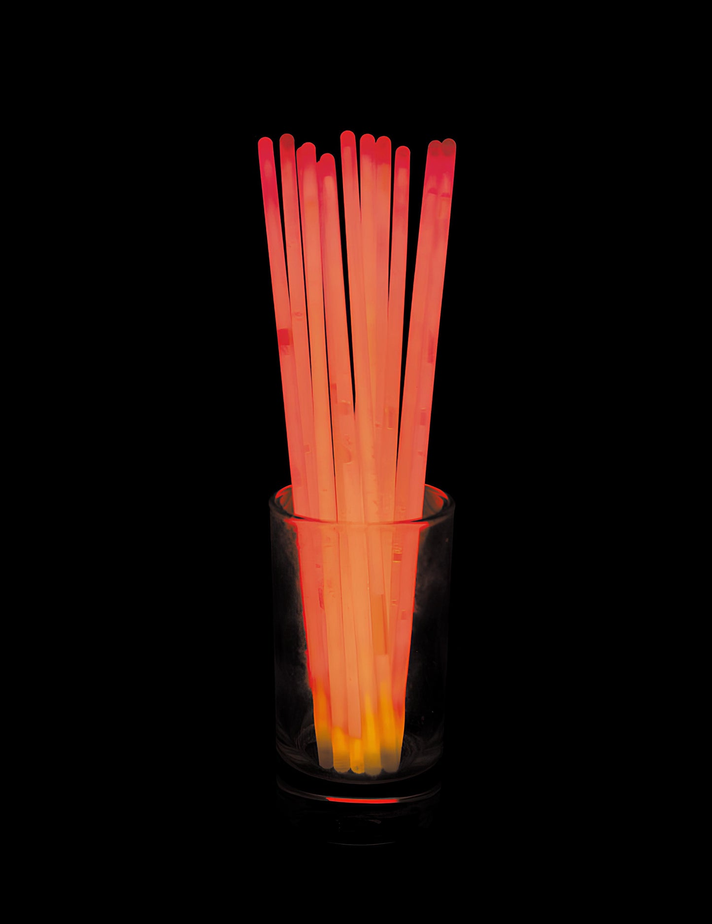 100 bracelets phosphorescent rouges