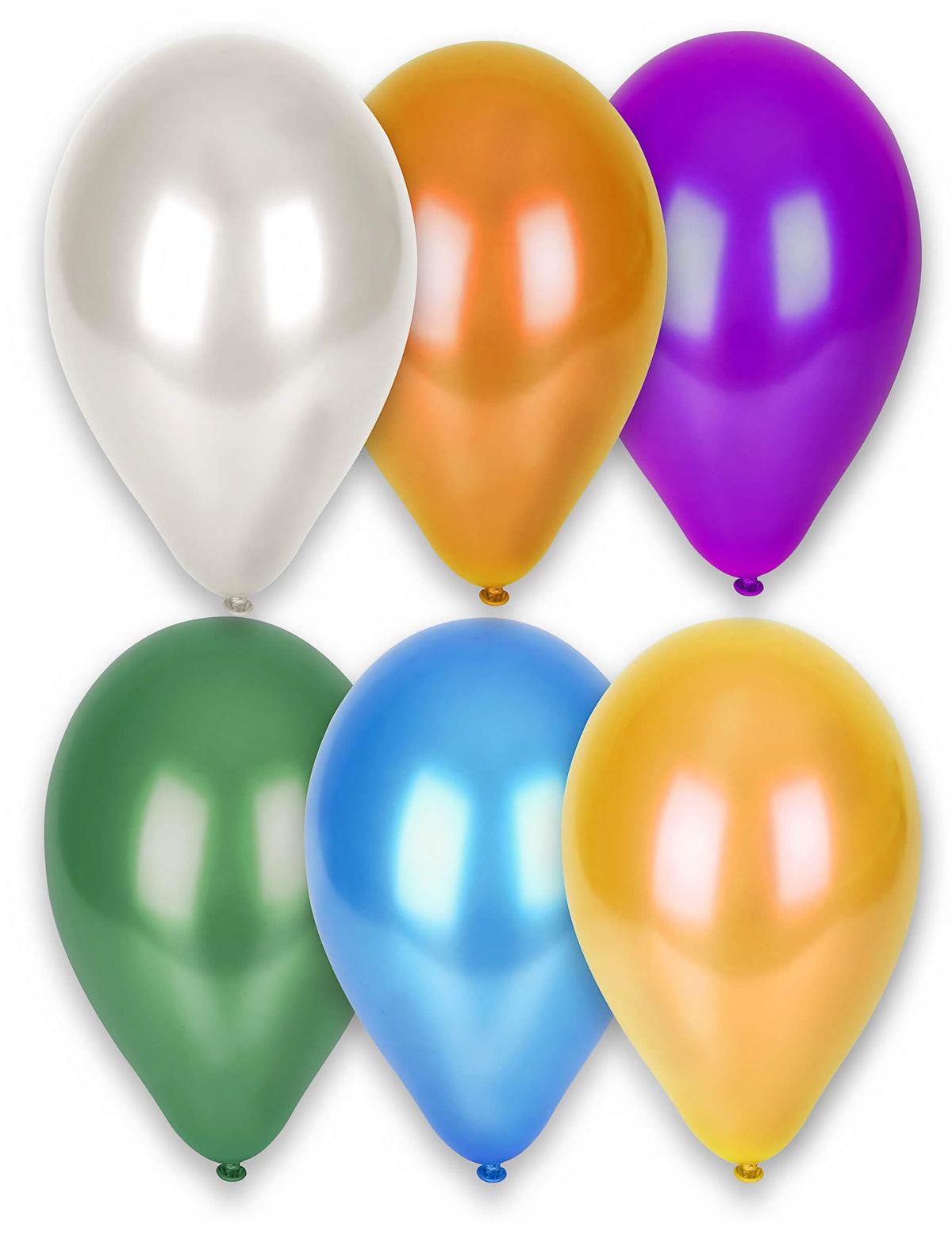 baloane metalizate multicolore
