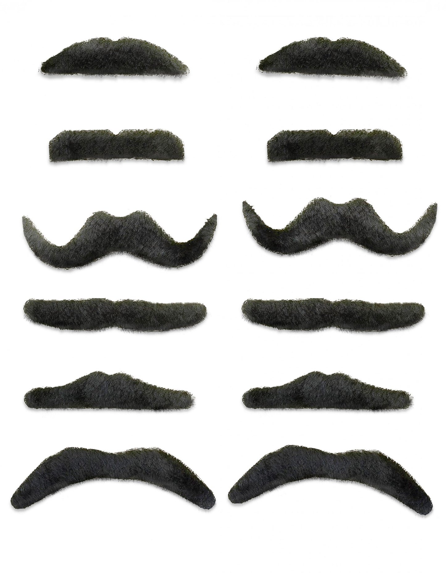 12 mustăți negre