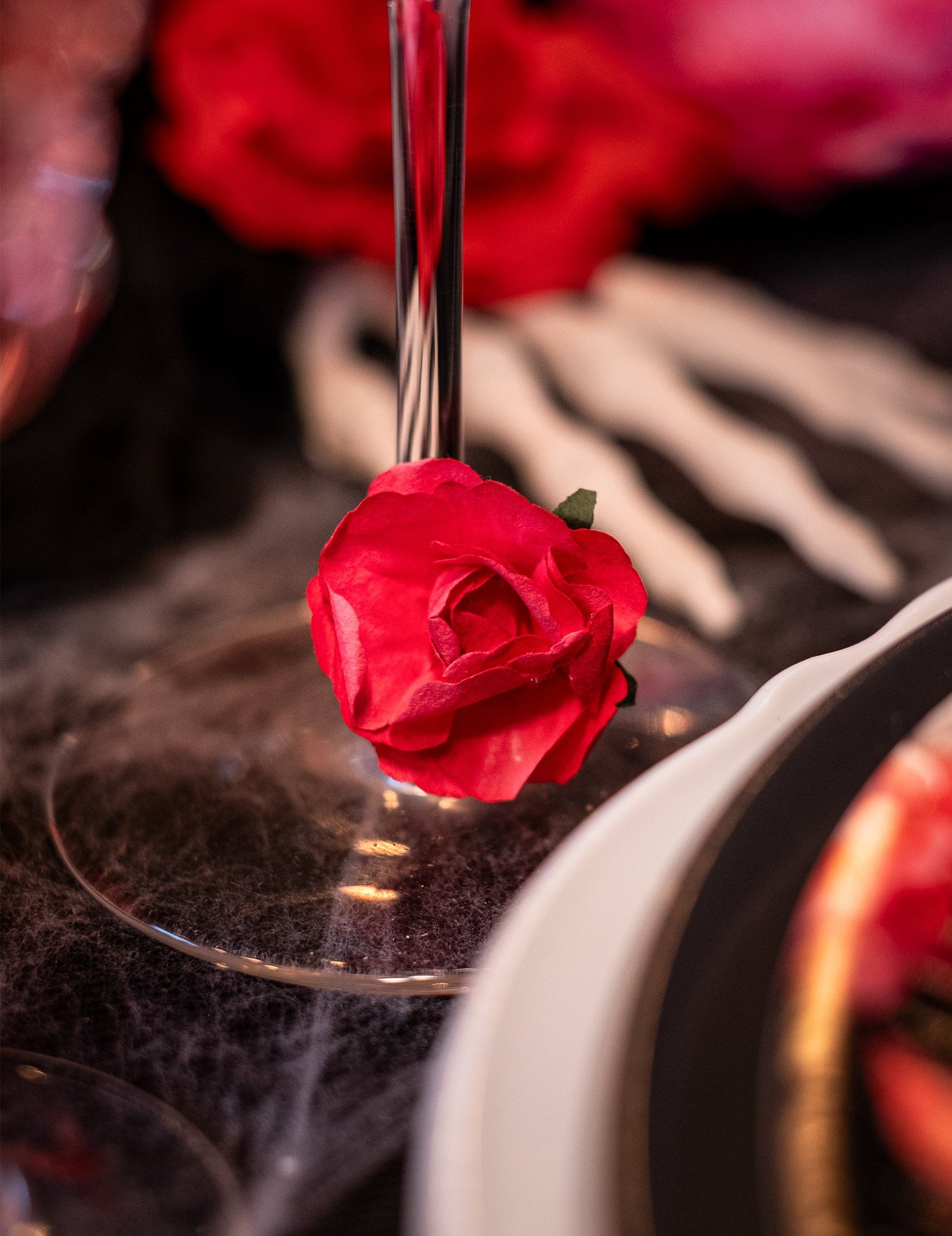 12 trandafiri roșii