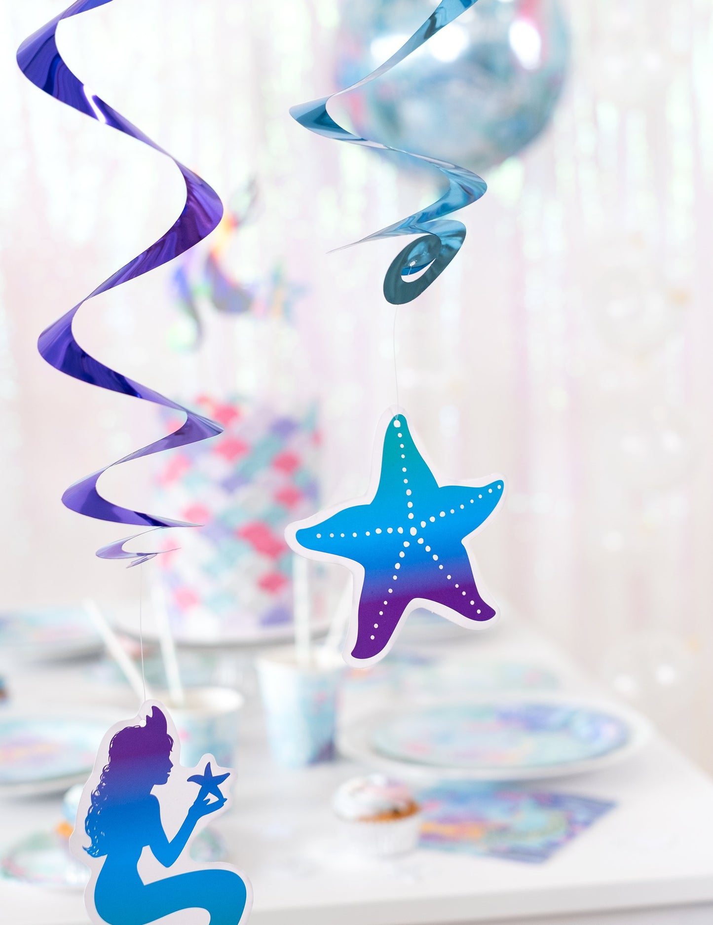 12 Suspensii în Mauves Siren Spirals 43 - 76 cm