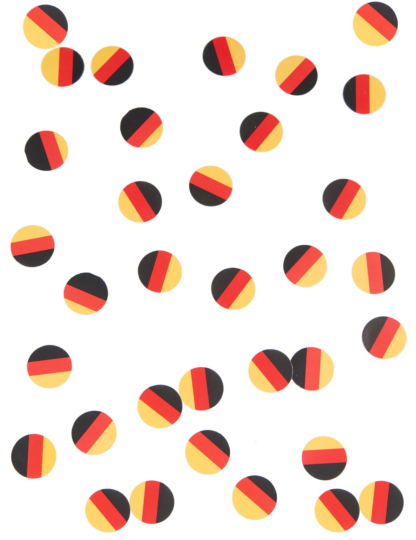 150 Flag de confetti de masă Germania