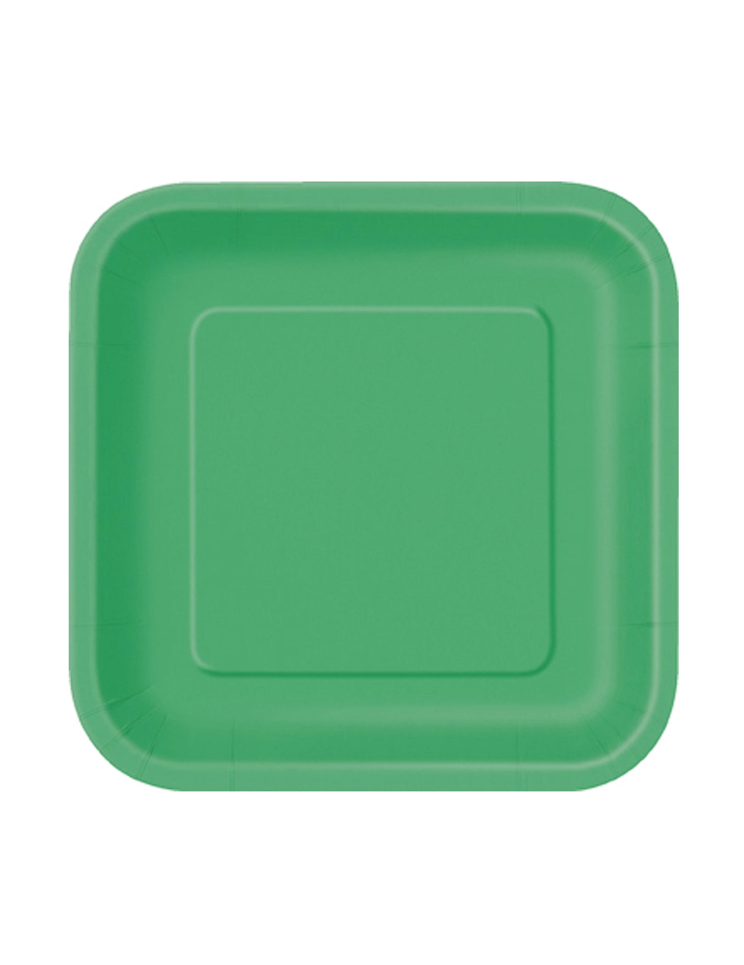 16 plăci de carton verzi de smarald mici 18 cm