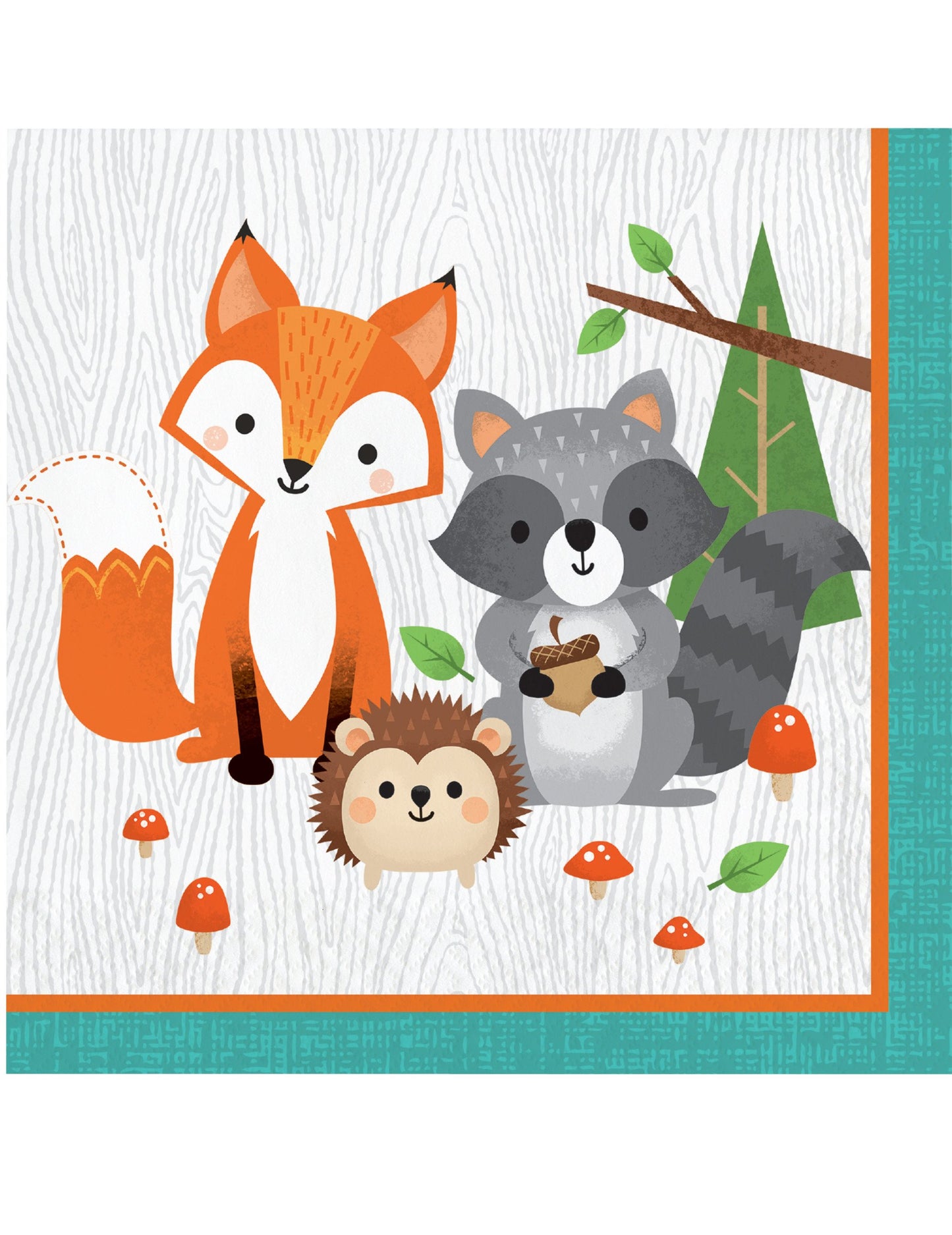 16 prosoape de hârtie forestieră 33 x 33 cm