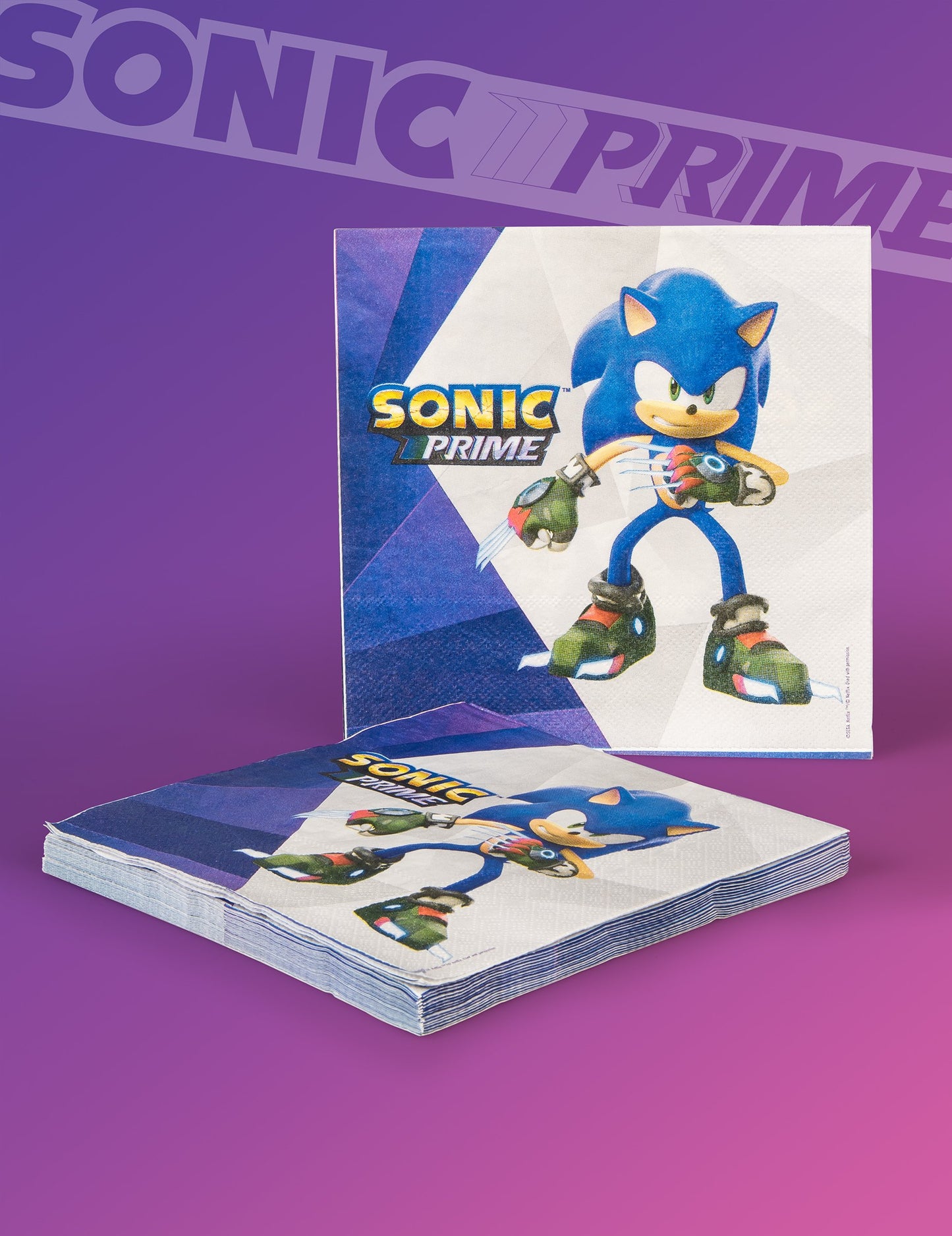 16 prosoape sonice Prime 33x33 cm