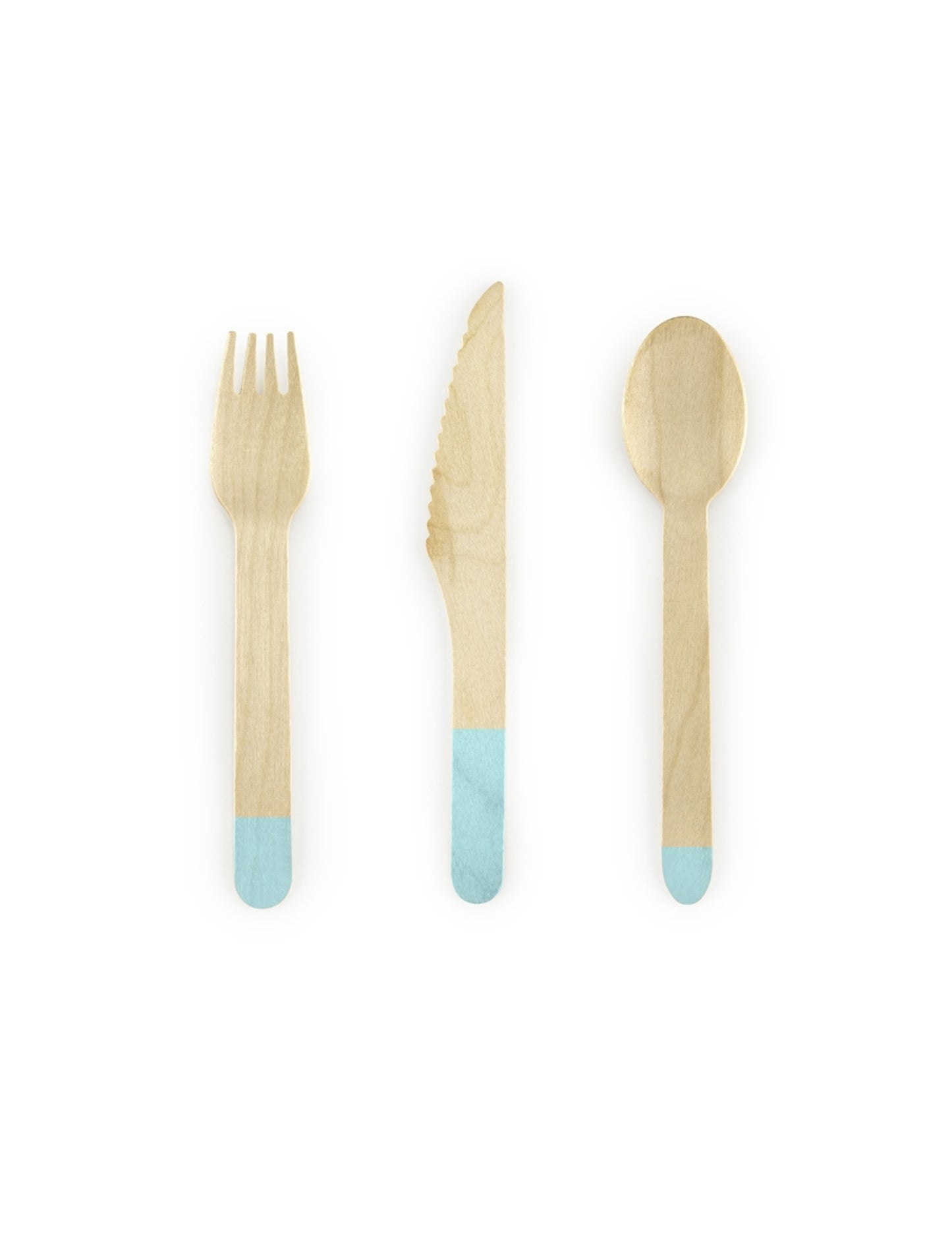 18 tacâmuri din lemn de mentă din lemn 16 cm