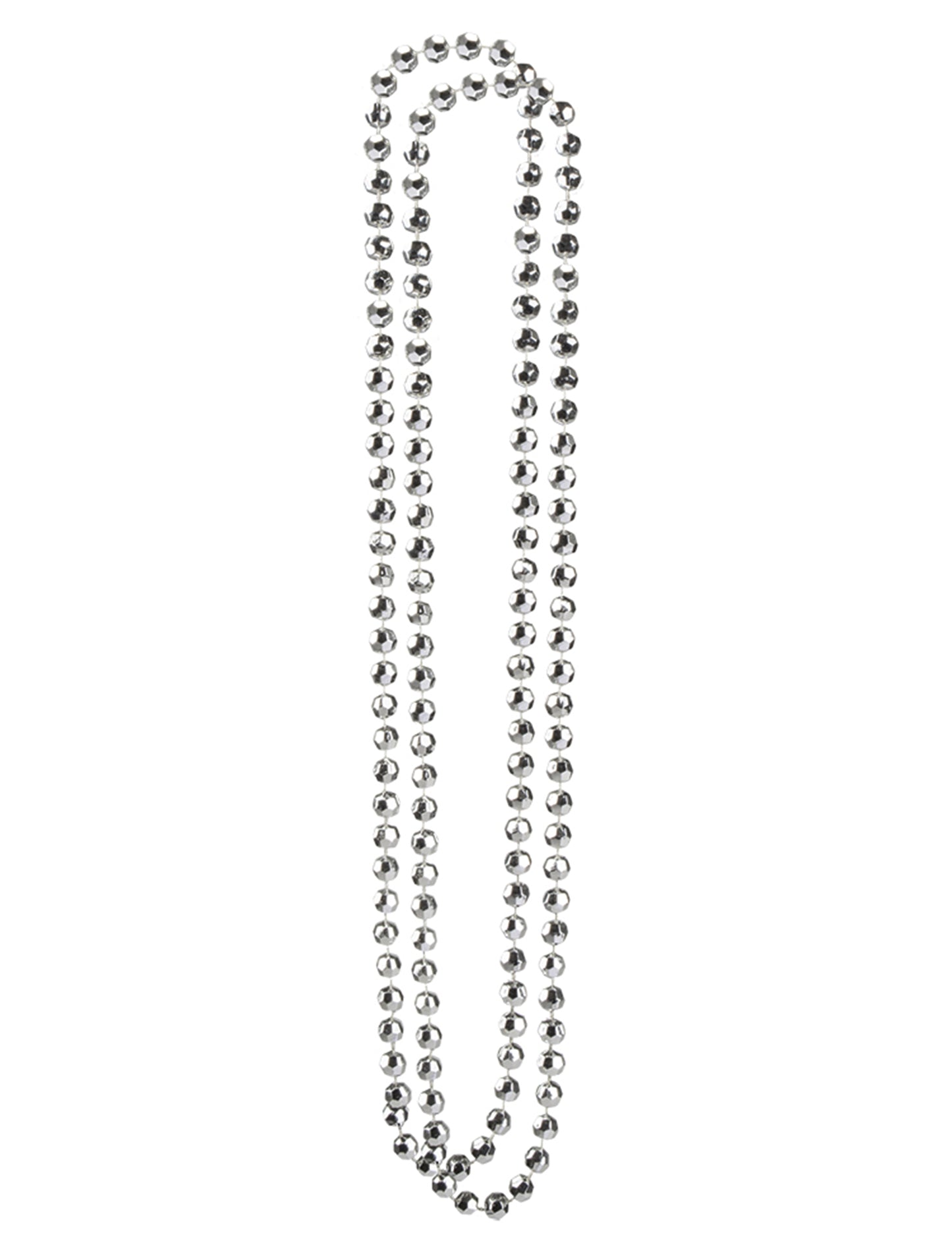 2 coliere de discotecă de argint pentru adulți