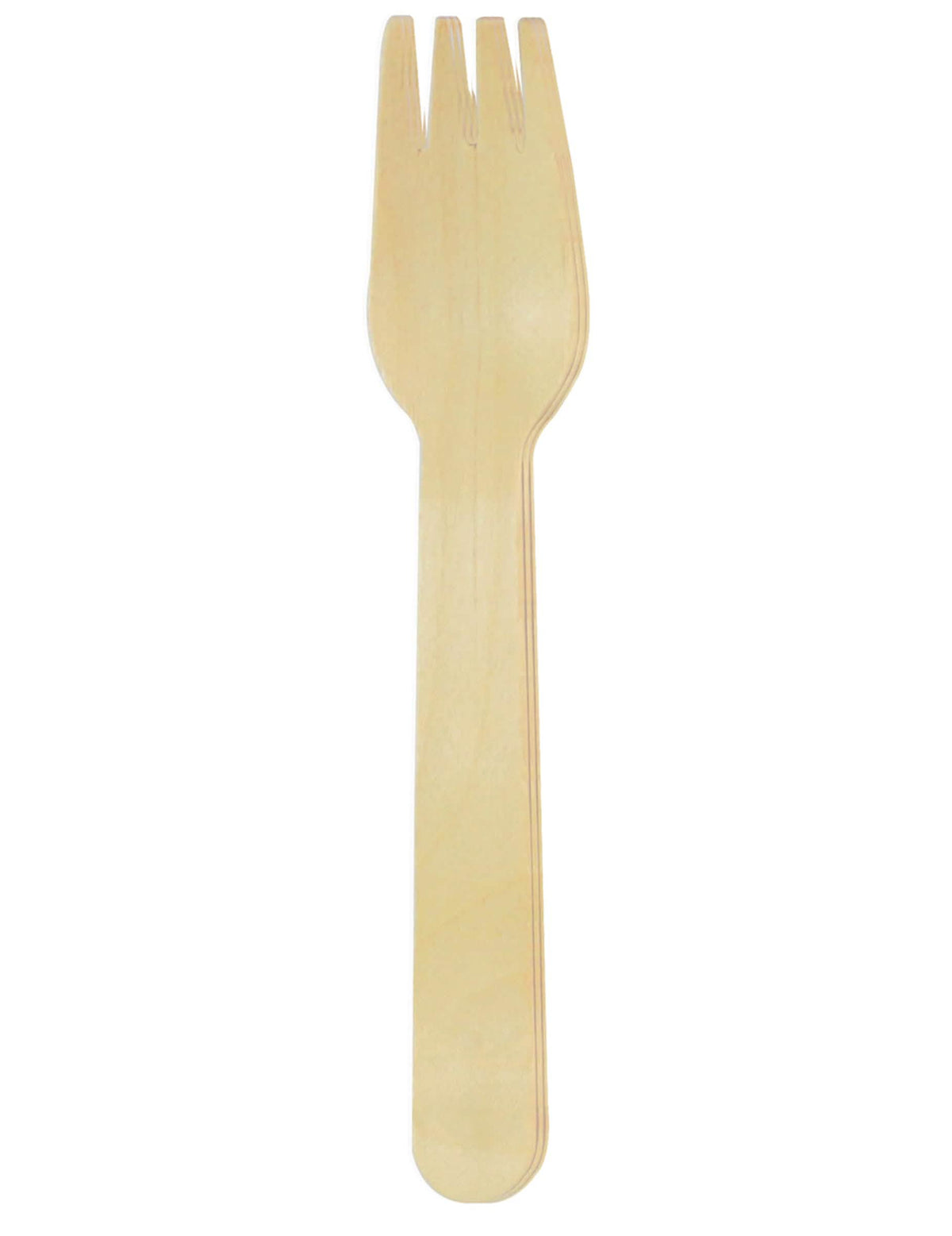 Furculițe eco-friendly pentru petrecere din lemn natural