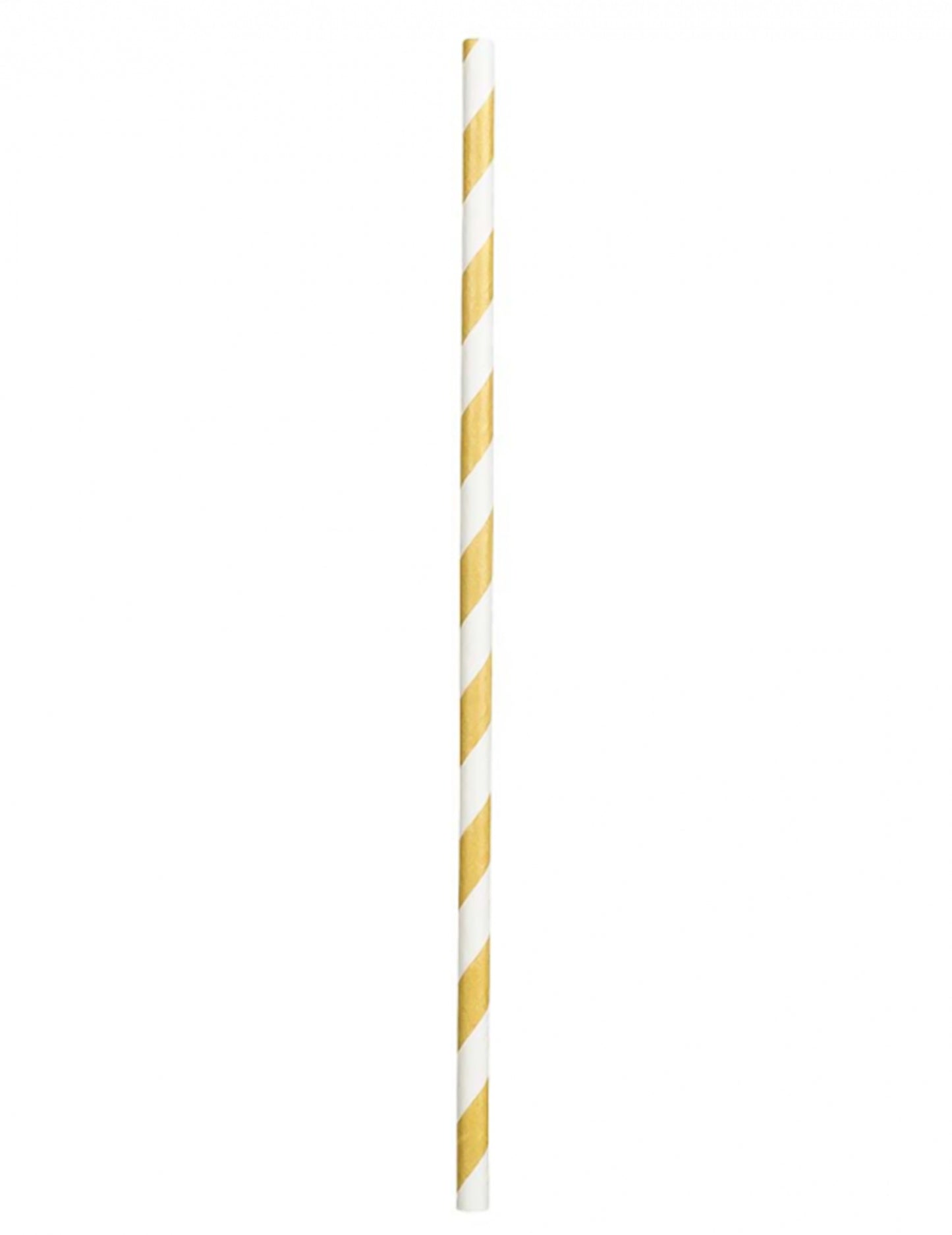 20 de paie de carton cu dungi aurite 20 cm