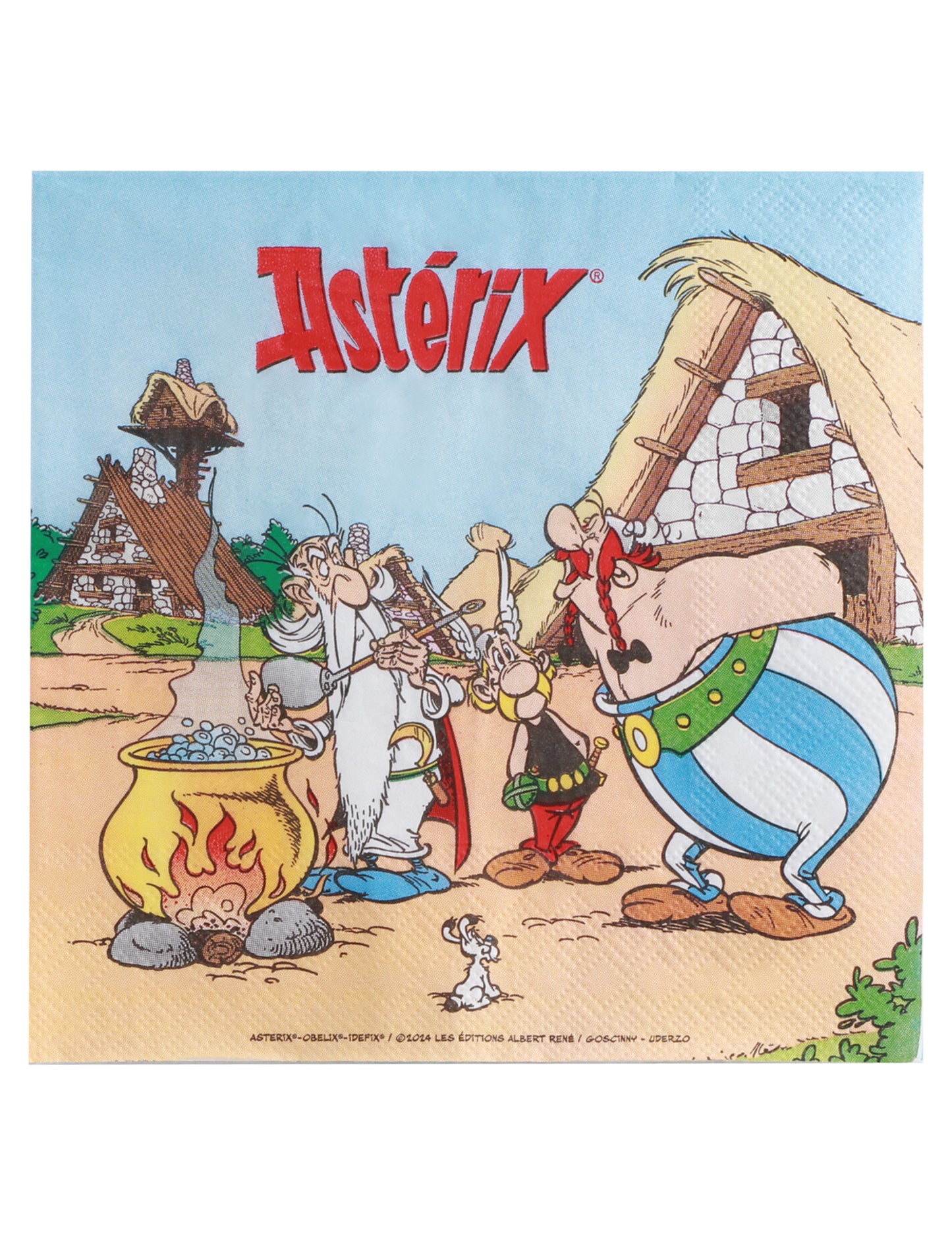 20 asterix 33 x 33 prosoape de hârtie cm