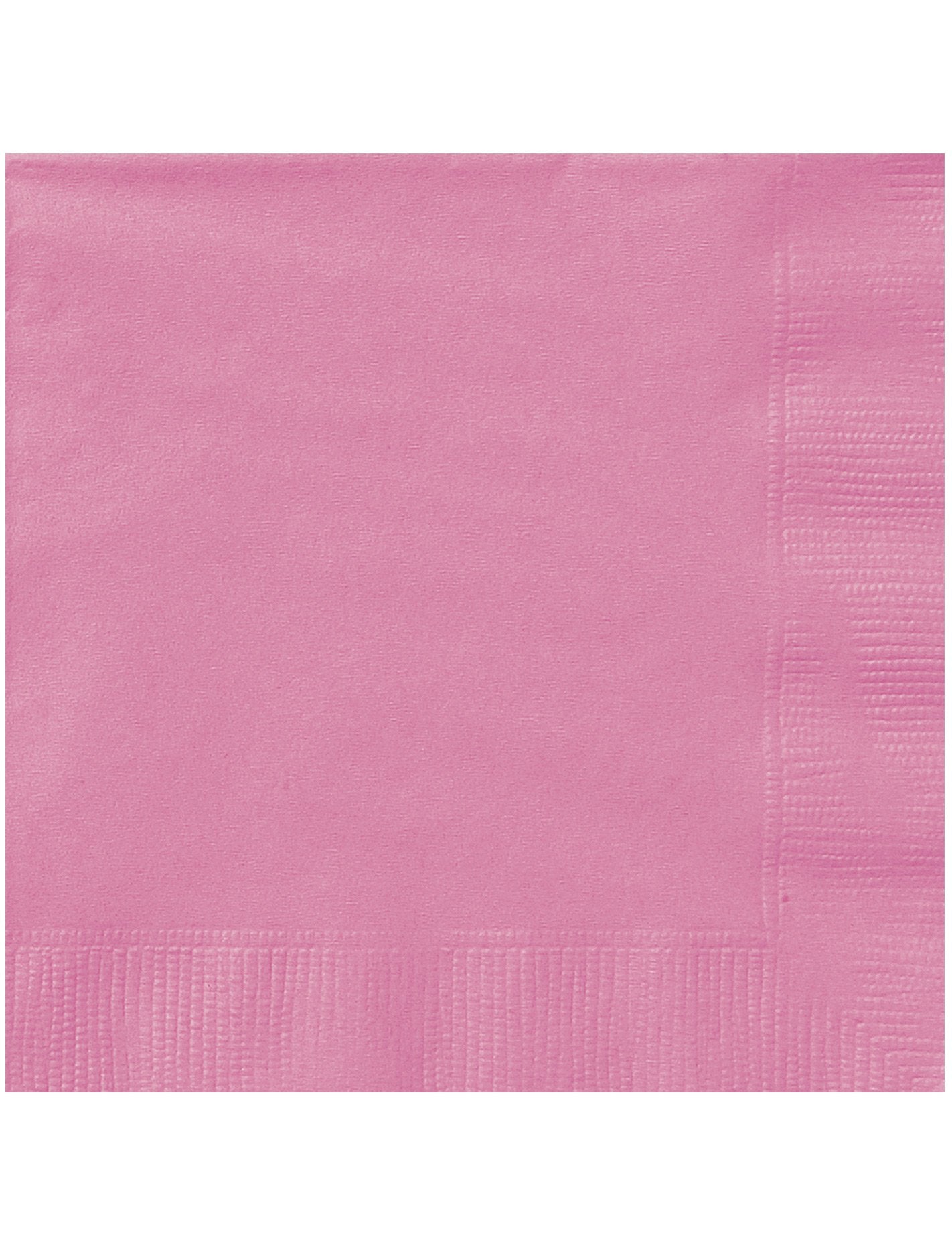 20 șervețele de hârtie roz 33 x 33 cm pentru zile de naștere și botezuri