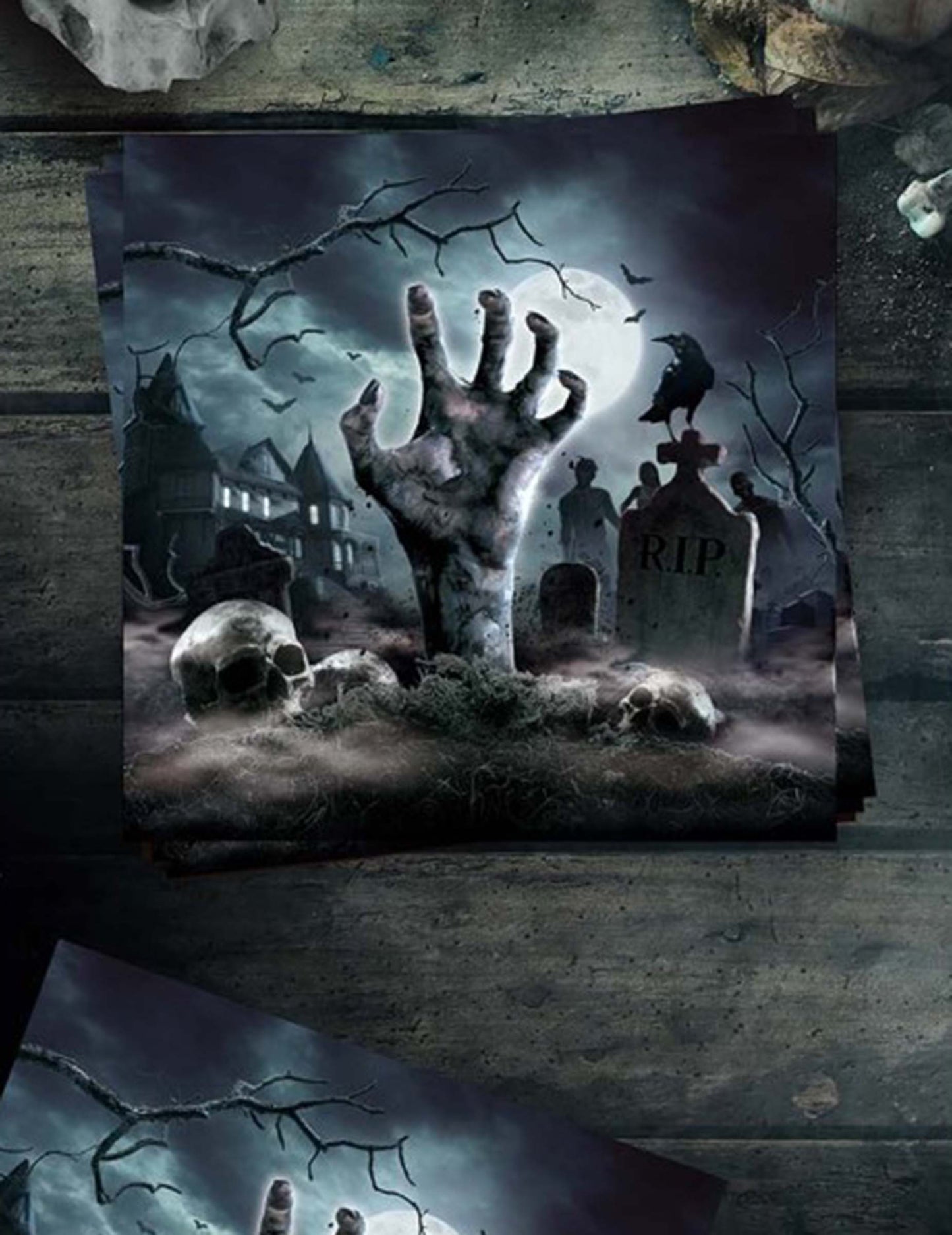 20 prosoape din cimitir 16 x 16 cm