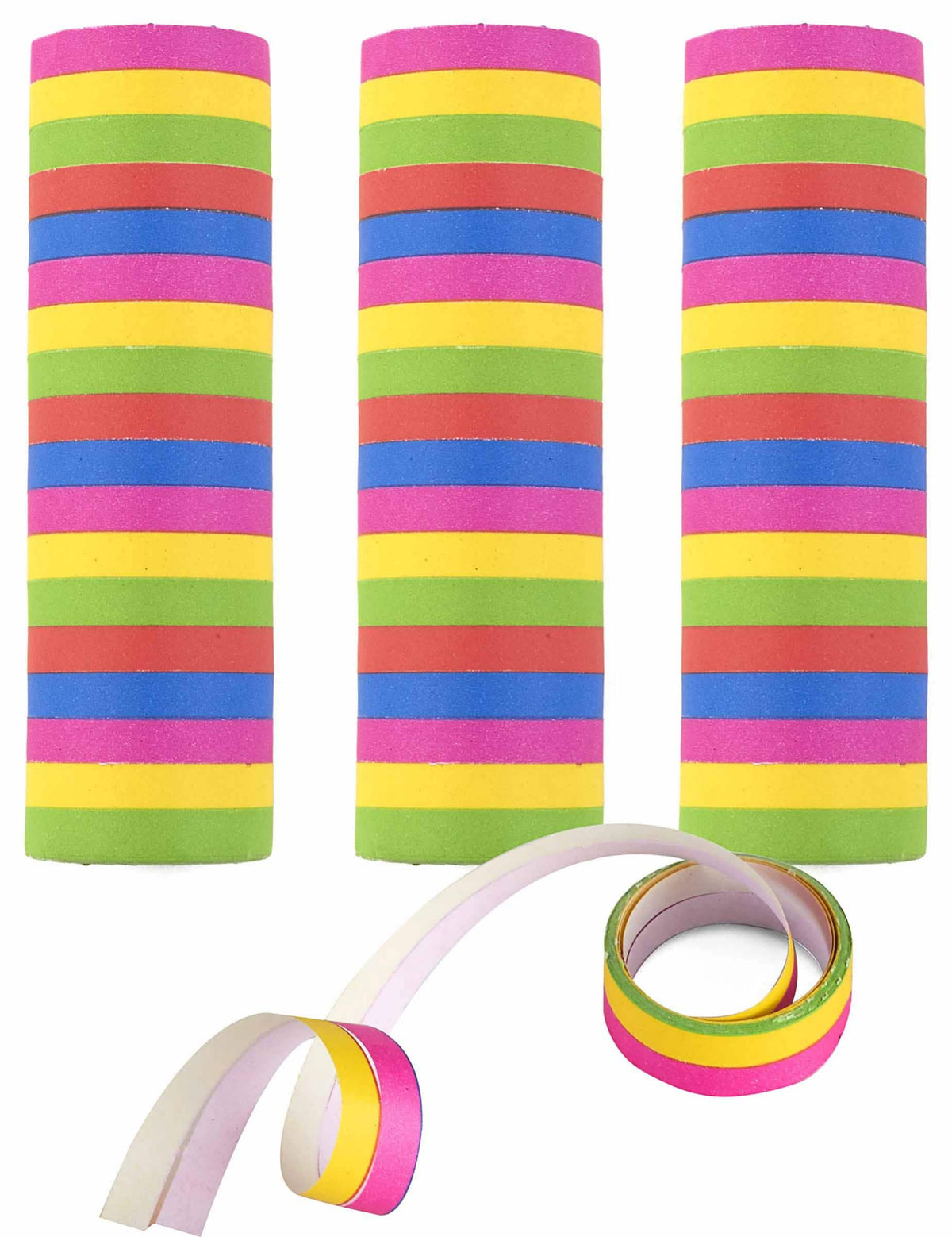 Serpentine multicolore pentru petrecere, set de 3 role