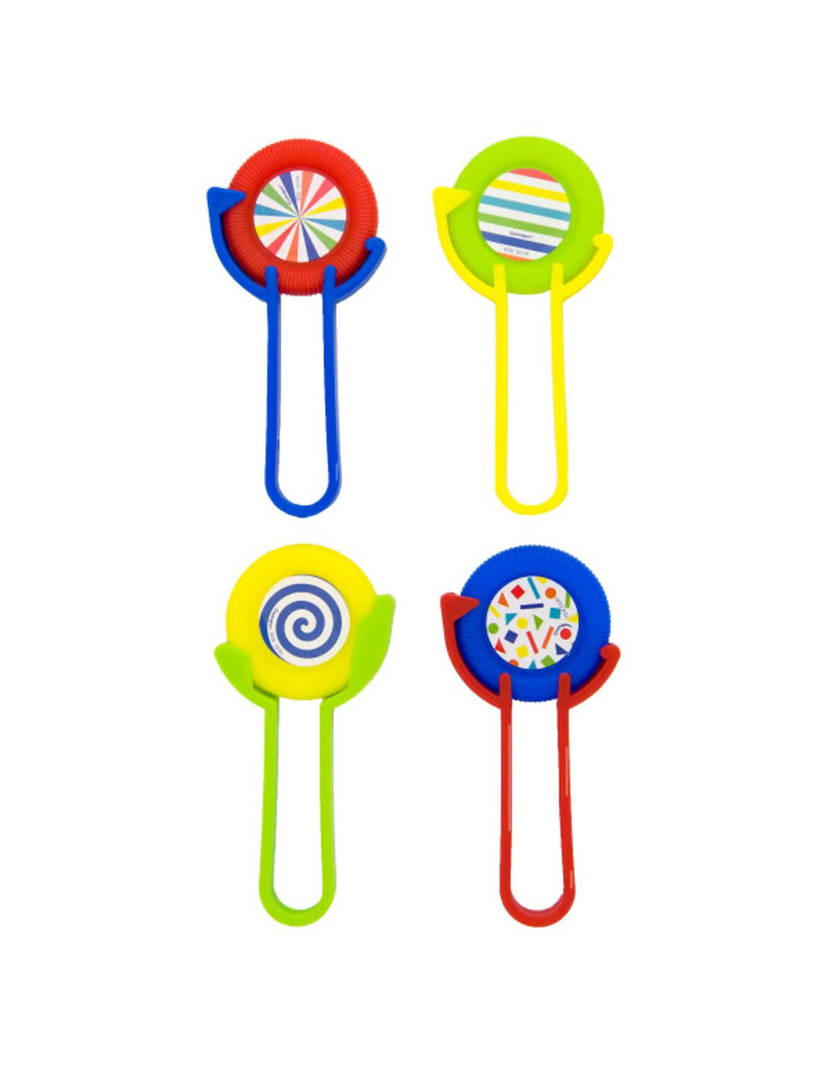 pistol cu disc accesorii pentru piñata pentru copil set de 4 multicolore din plastic
