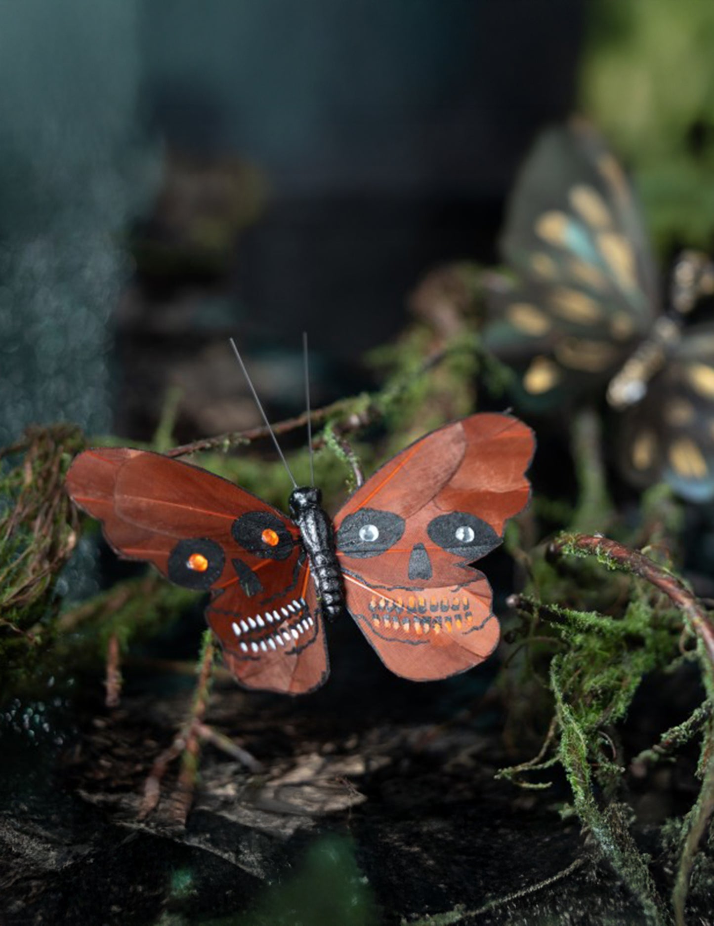 Fluture cap de mort 13 x 10 cm