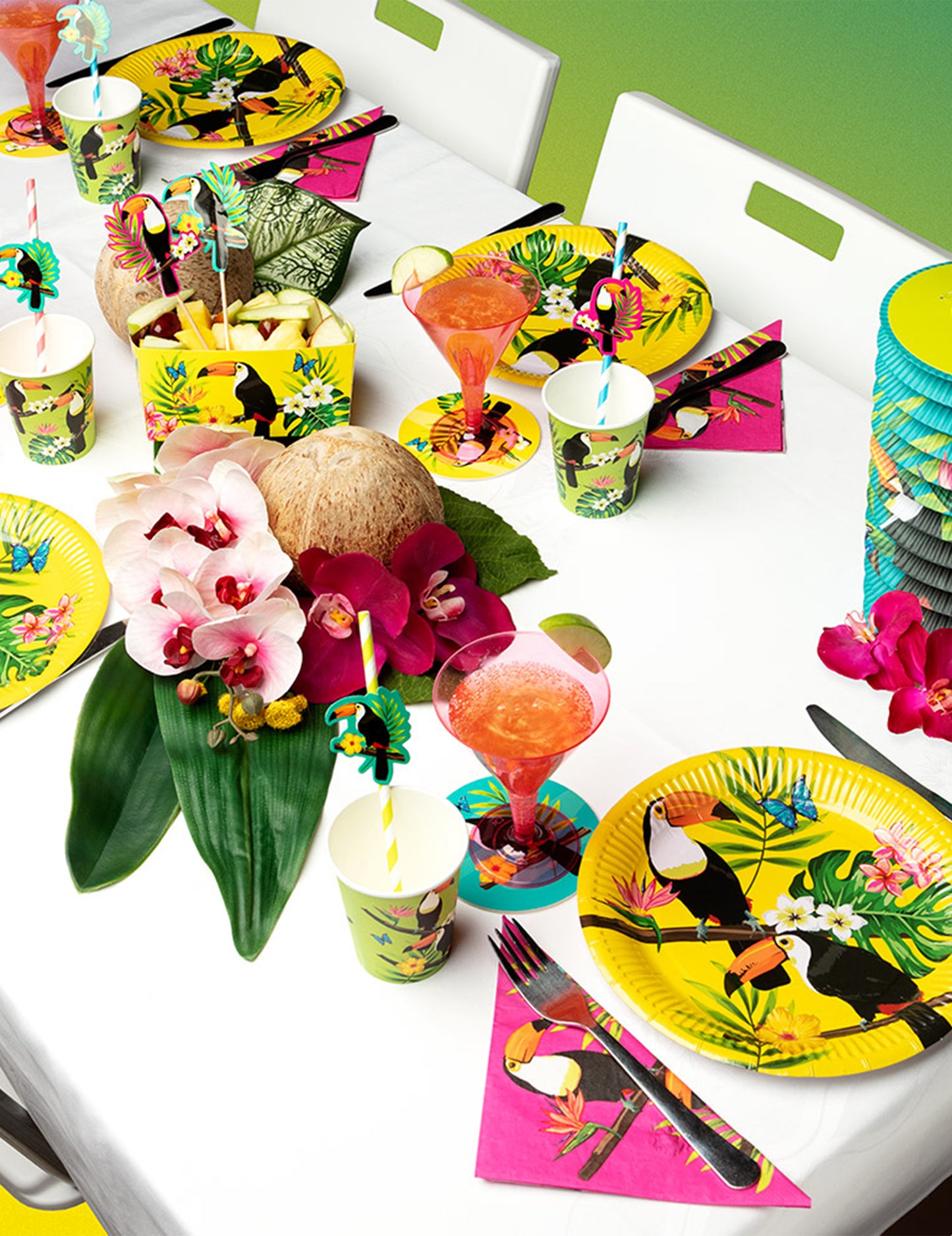 4 vârfuri de lemn Toucan 25 - 17,5 cm