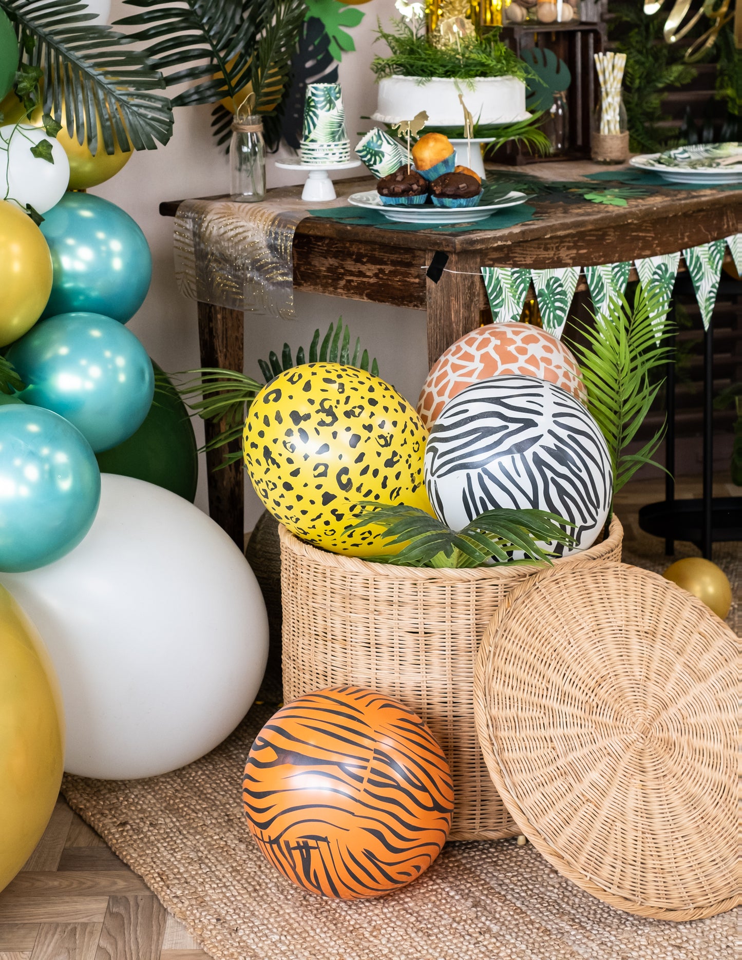 5 Safari 29 cm Safari Latex Baloane