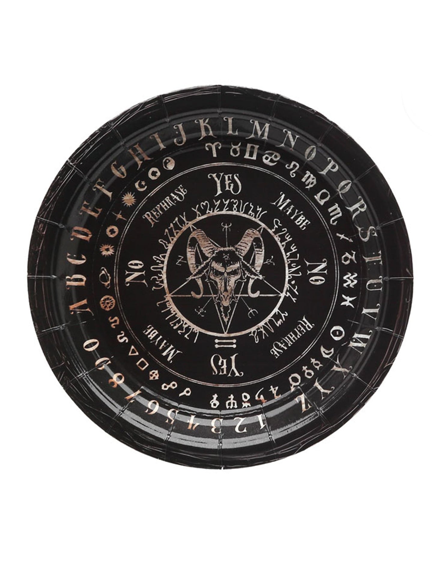 6 plăci de carton Ouija 18 cm