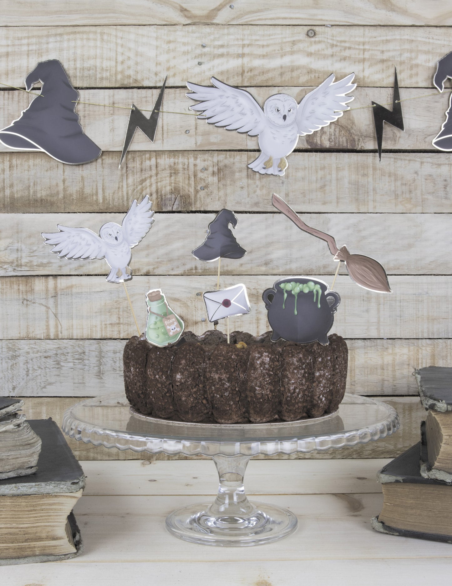 6 decorațiuni pentru tort de ucenic vrăjitor