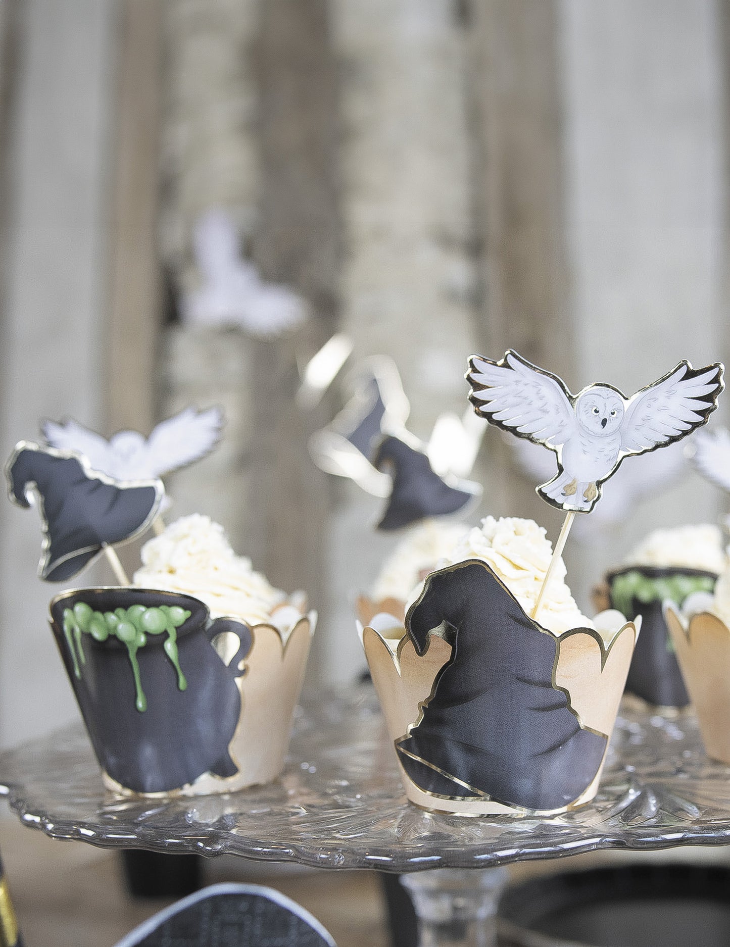 6 decorațiuni pentru tort de ucenic vrăjitor