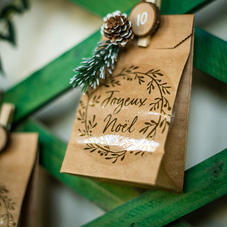 6 pungi mici de kraft 7,5 x 12,5 cm