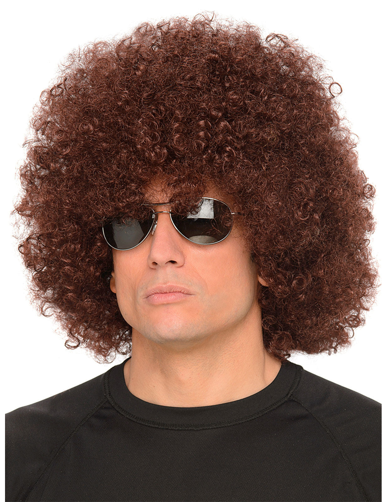 Peruca Afro Brown Adult