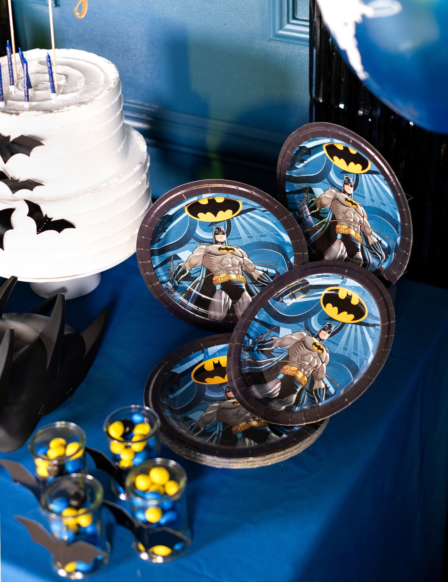 8 Batman 23 farfurii de carton cm