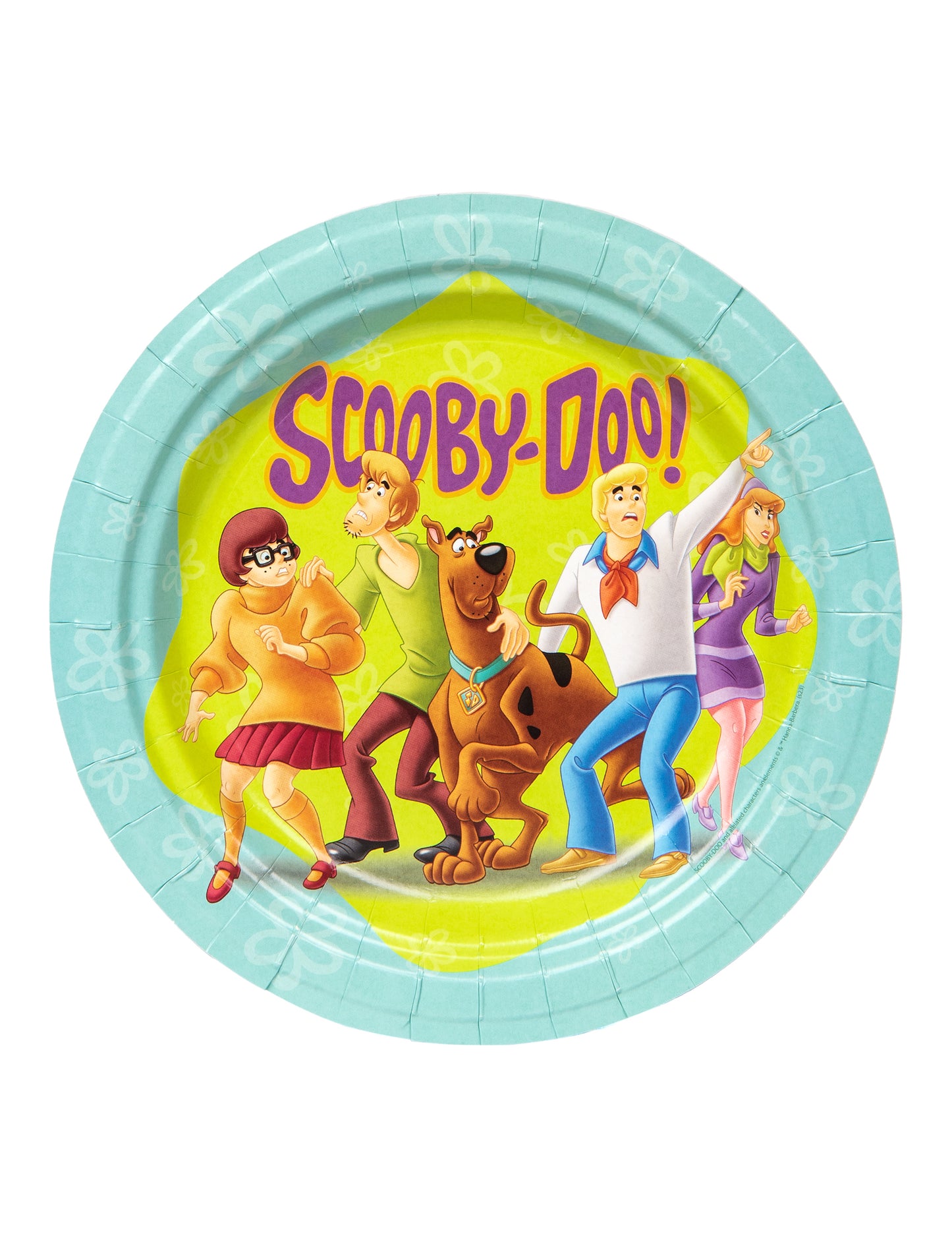 8 farfurii de carton Scooby-Doo 23 cm