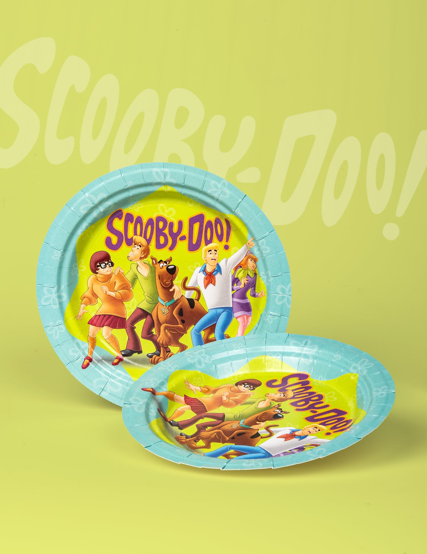 8 farfurii de carton Scooby-Doo 23 cm