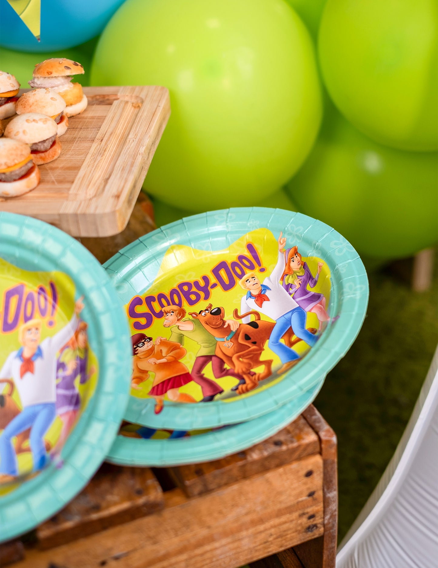 8 farfurii de carton Scooby-Doo 23 cm