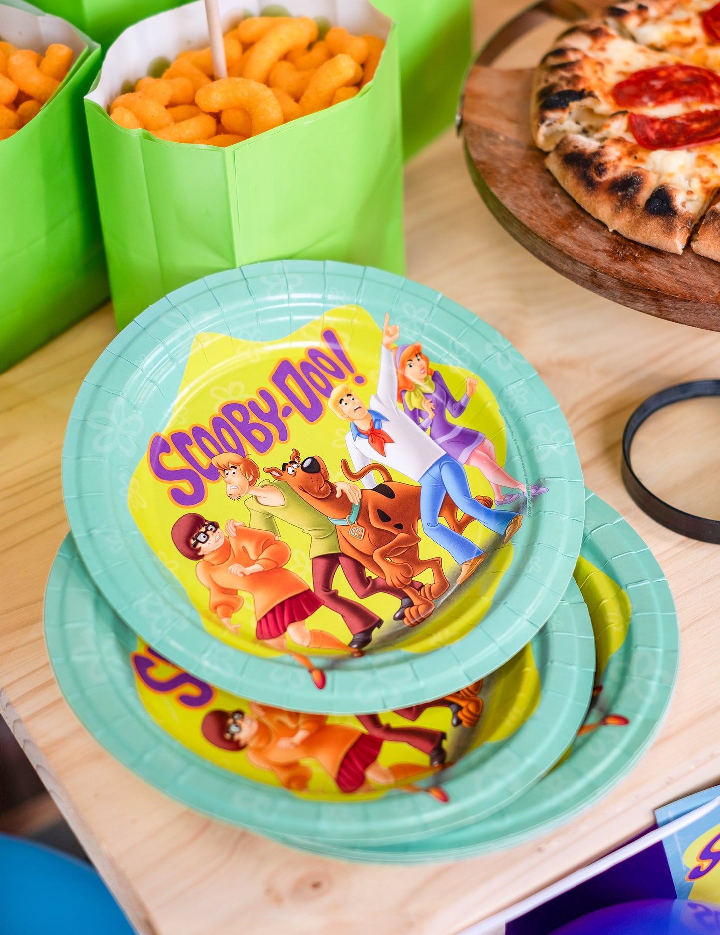 8 farfurii de carton Scooby-Doo 23 cm