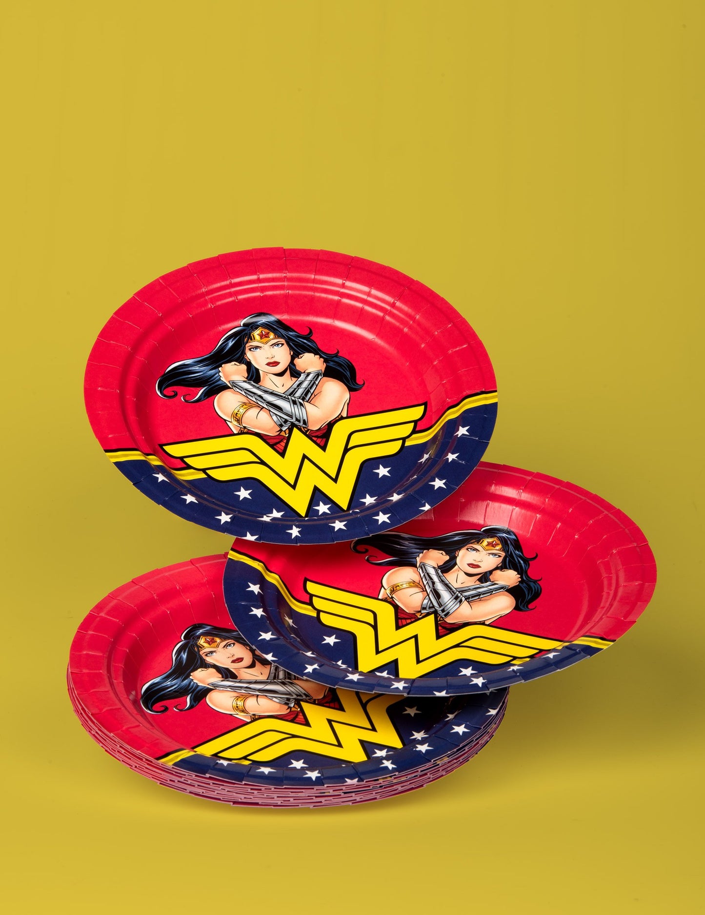 8 plăci de carton Wonder Woman 23 cm