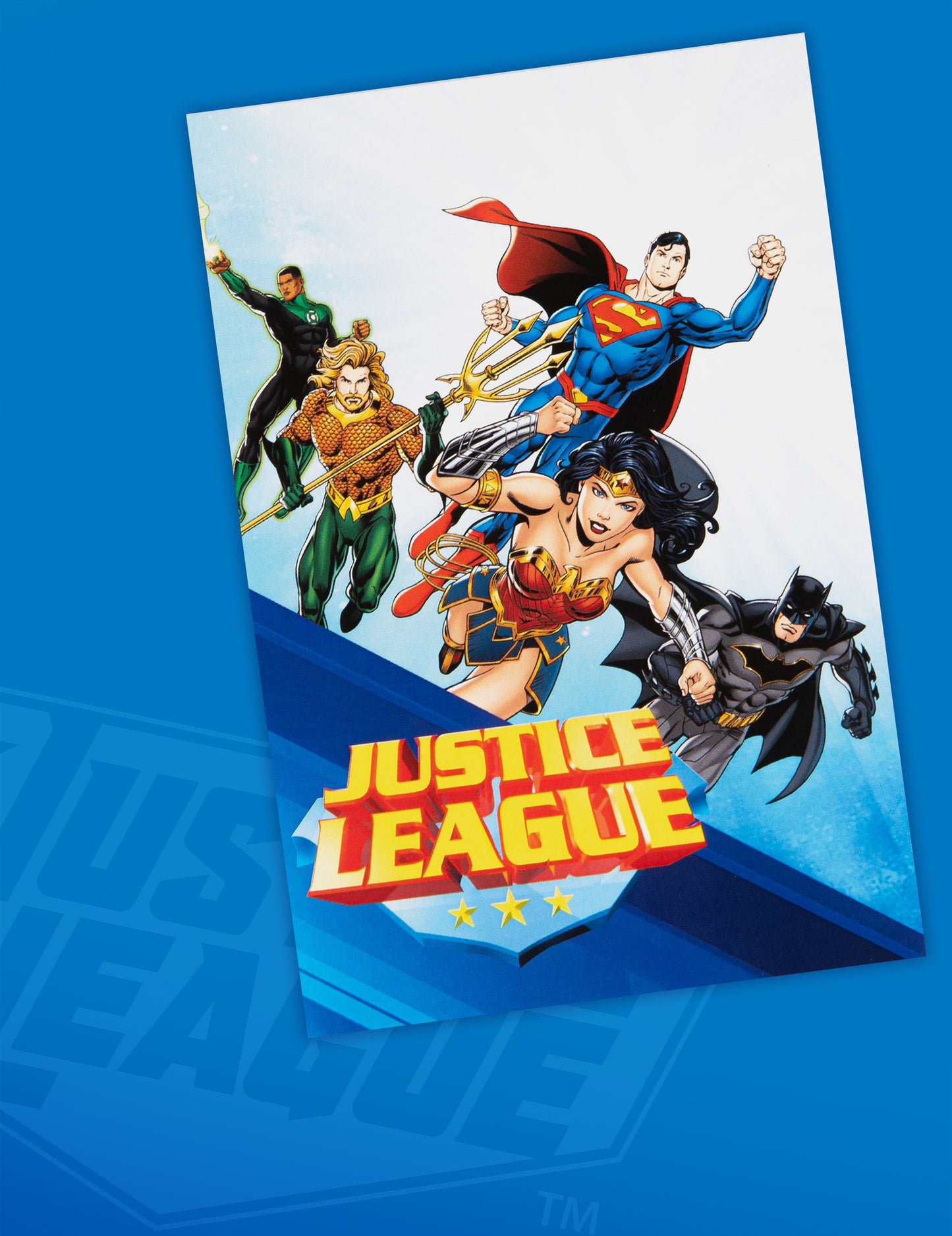8 cărți de invitație cu Justice Plices League 10x16cm