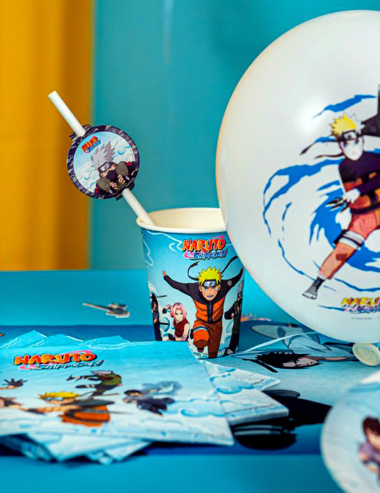 8 pahare din carton Naruto Shippuden™ 250 ml