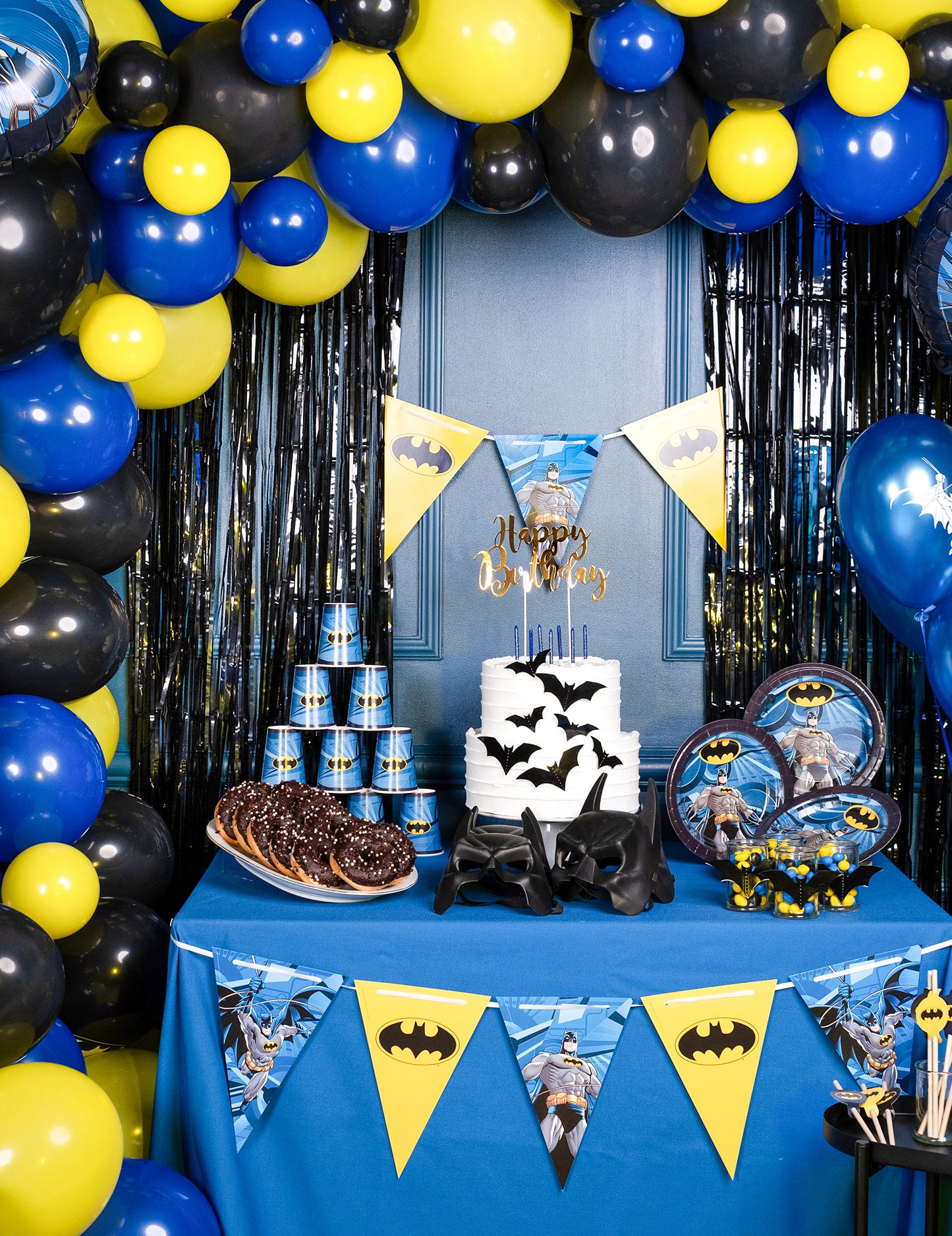 8 căni de carton Batman 210 ml