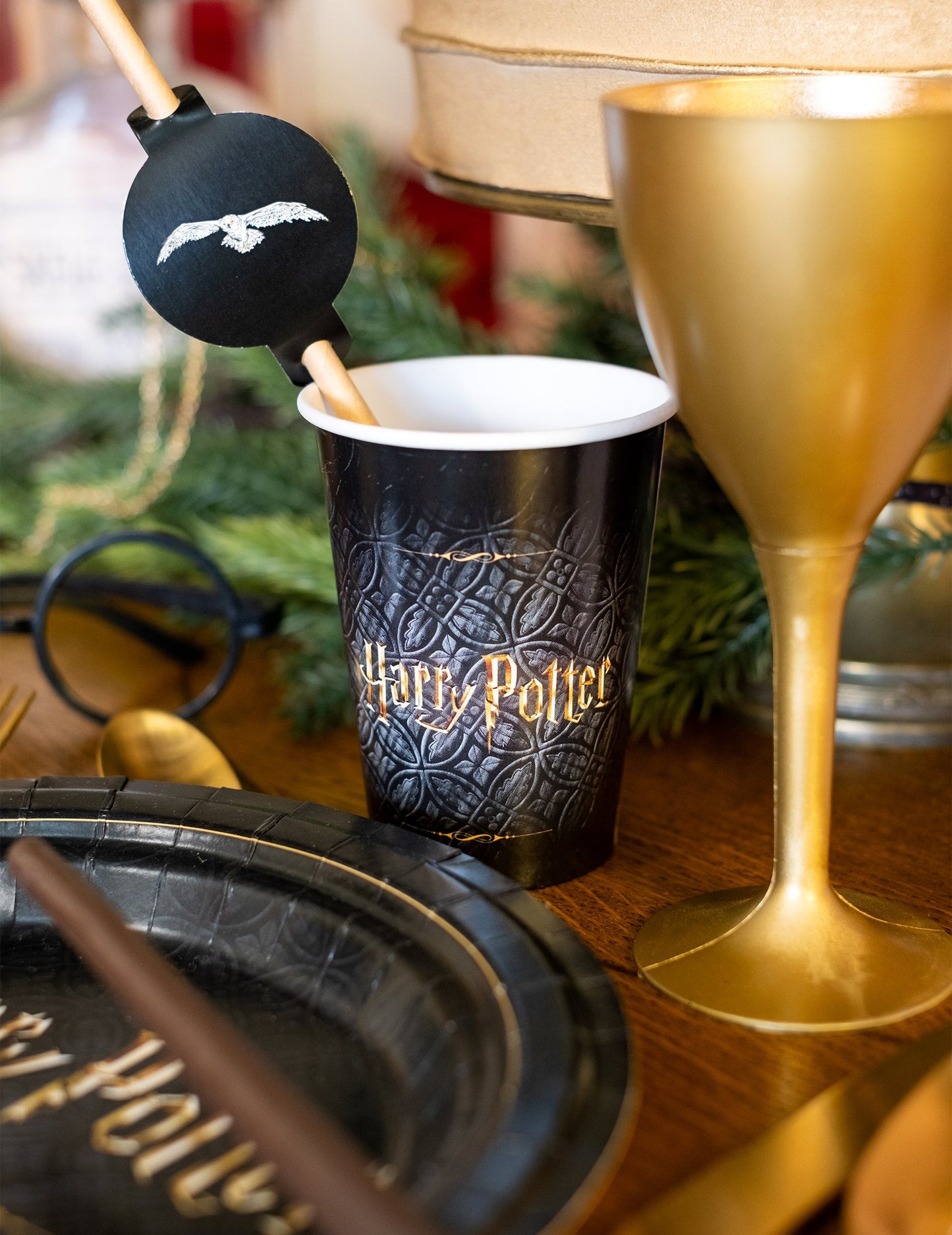 8 pahare din carton Harry Potter™ 210 ml