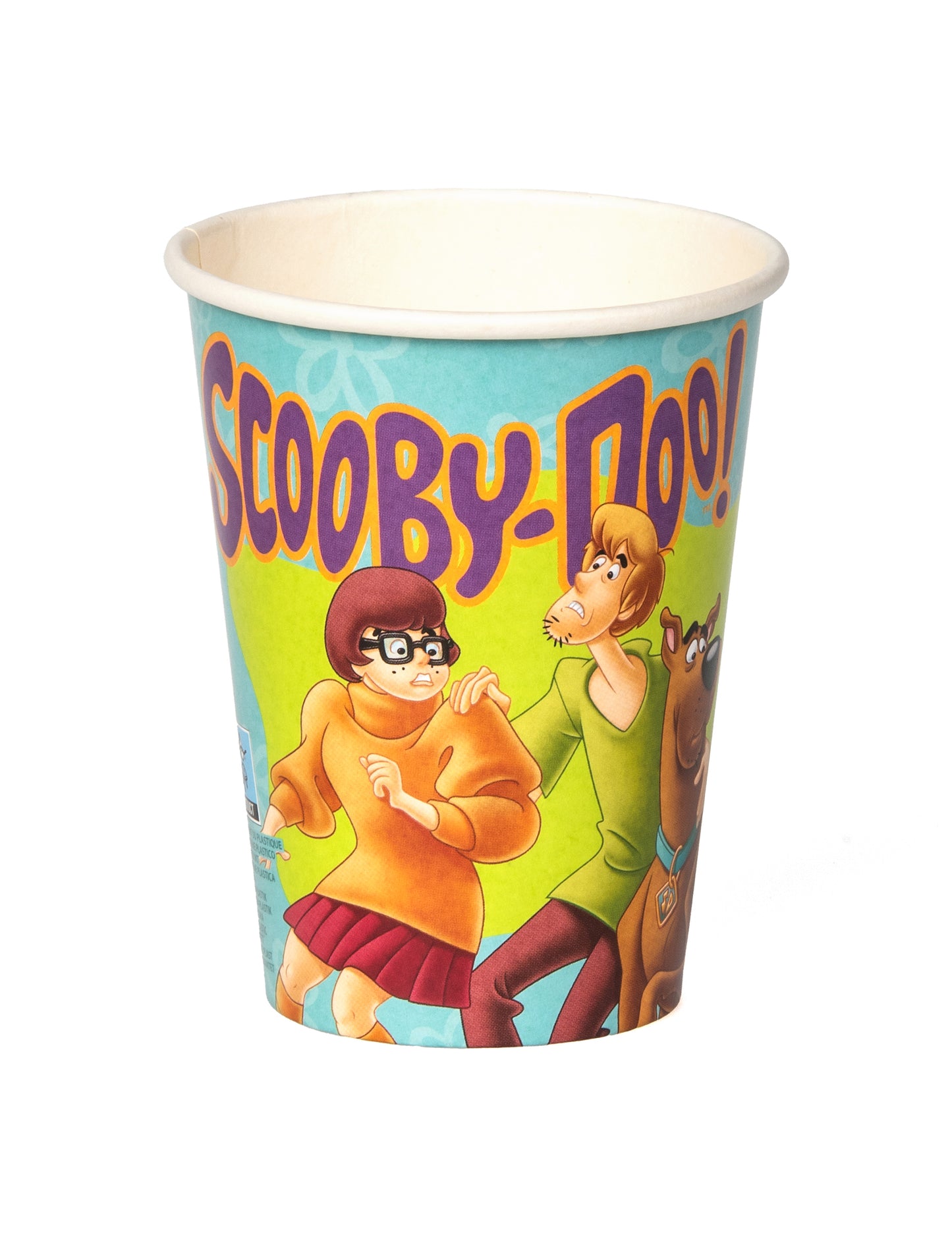 8 cupe de carton scooby-doo 210 ml