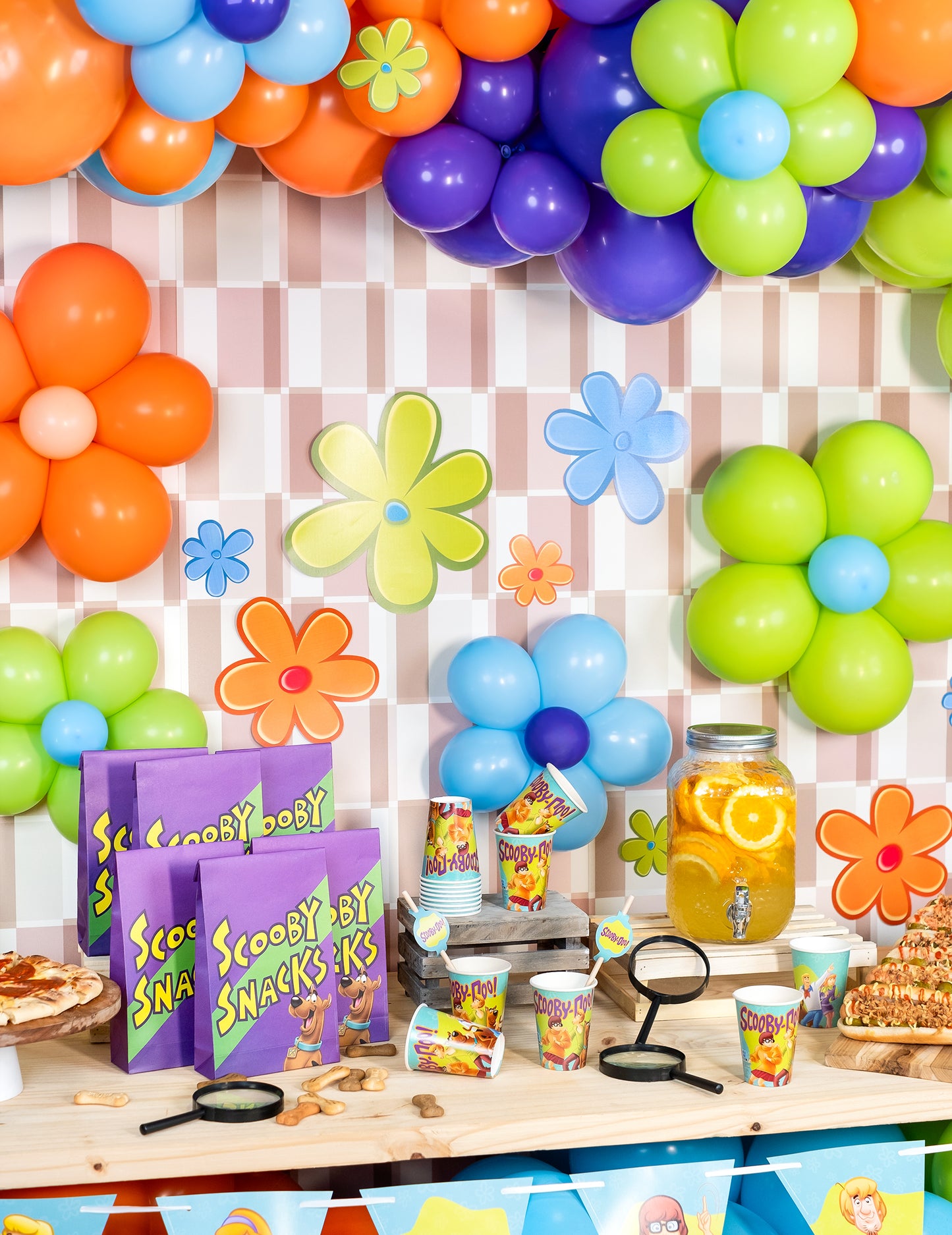 8 cupe de carton scooby-doo 210 ml