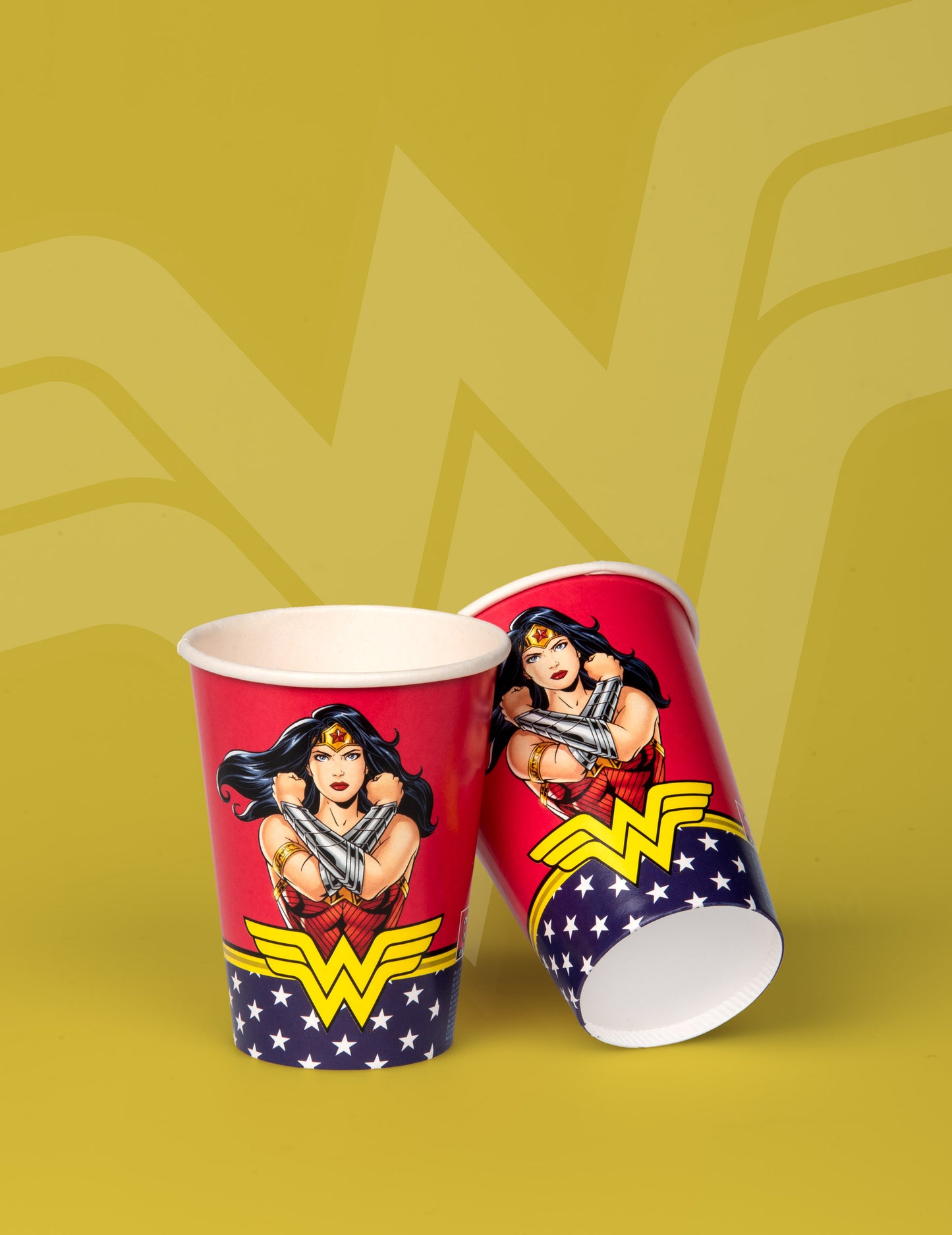 8 Wonder Woman 210 ml Cupe de carton