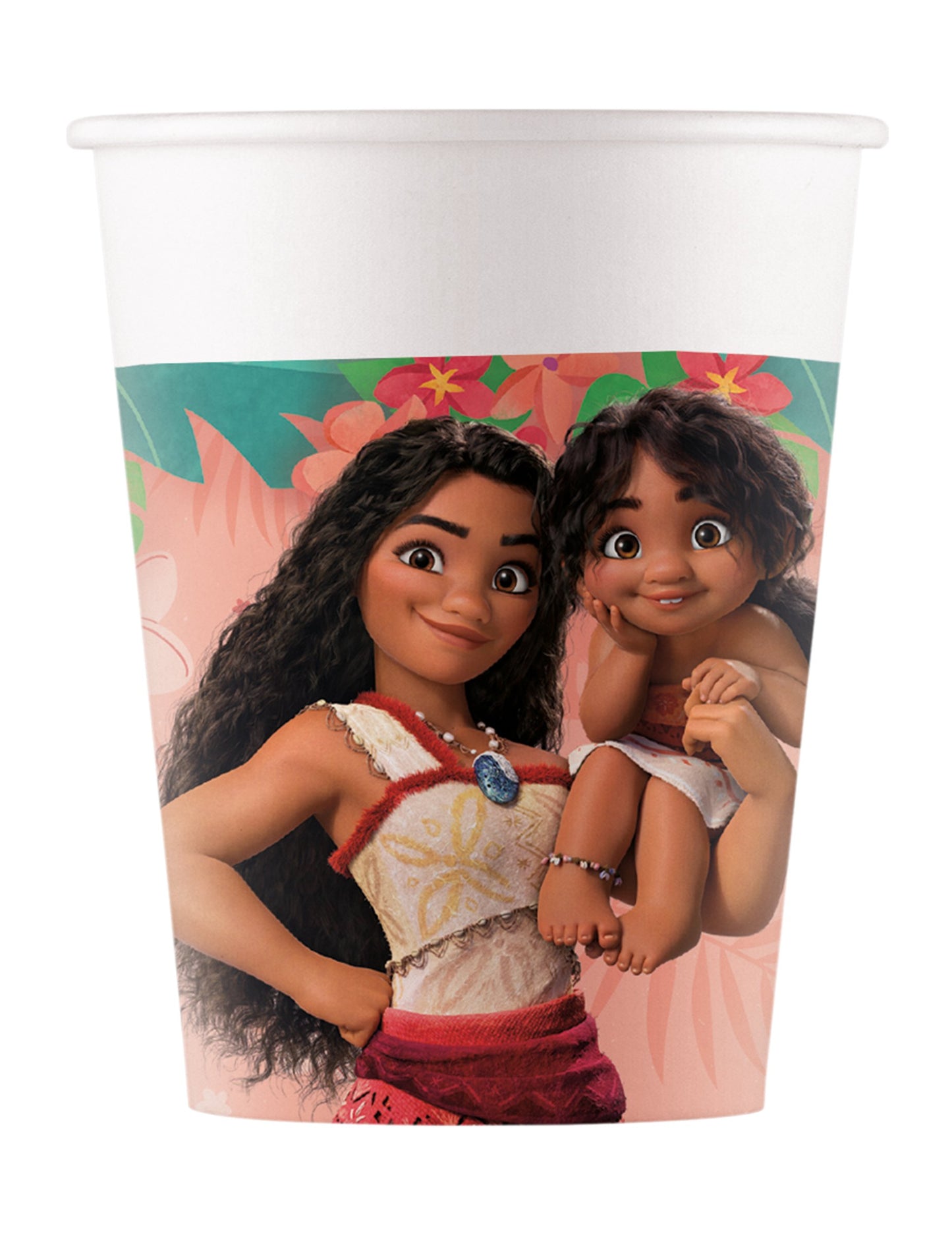 8 cupe de carton Vaiana 2 200 ml