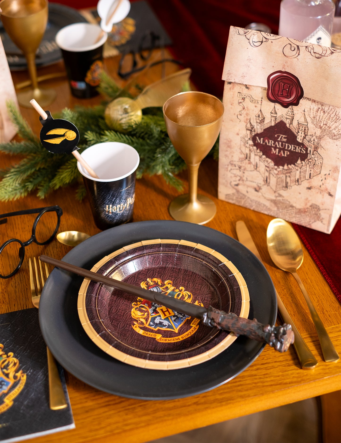 8 plăci mici de carton Harry Potter 18 cm