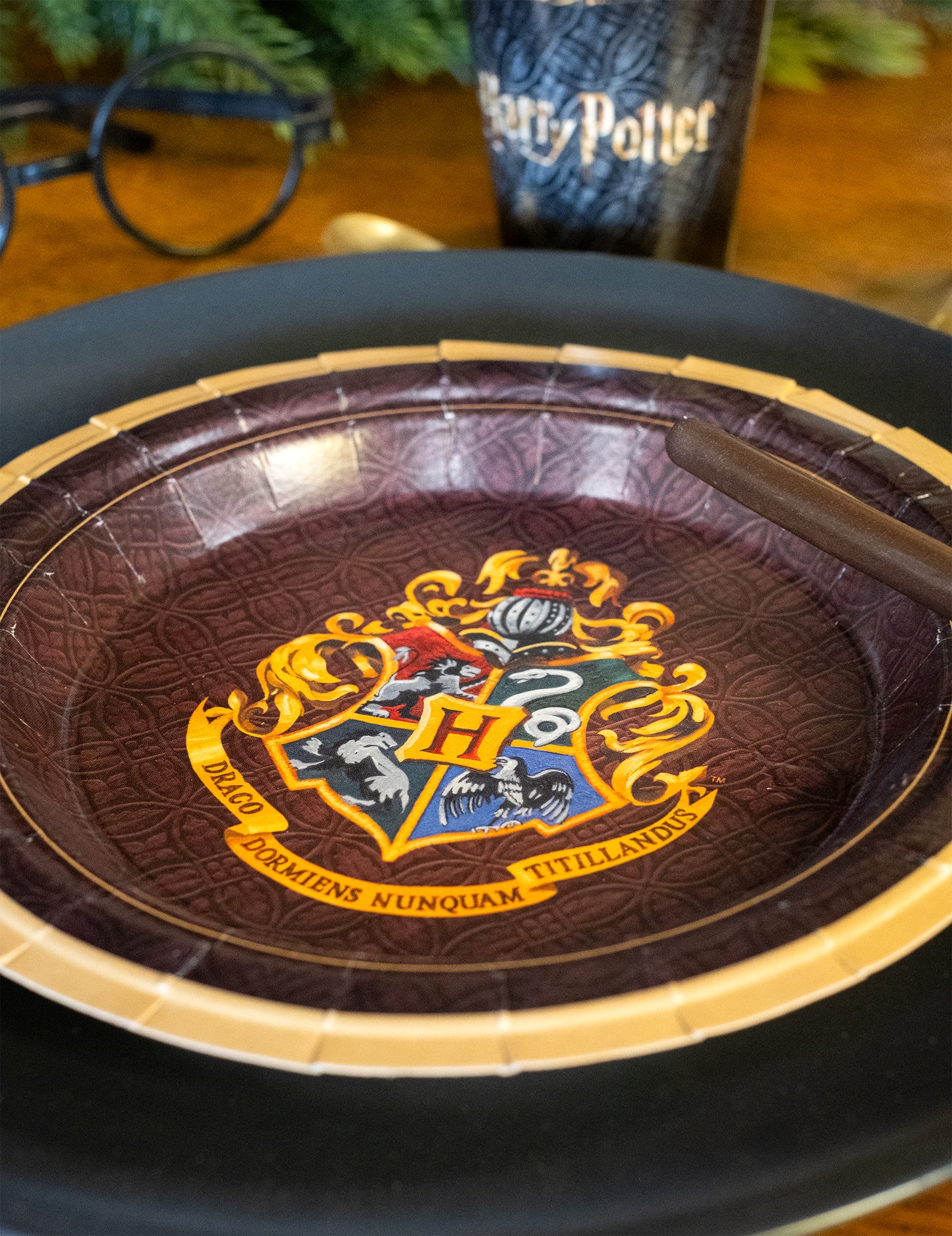 8 plăci mici de carton Harry Potter 18 cm