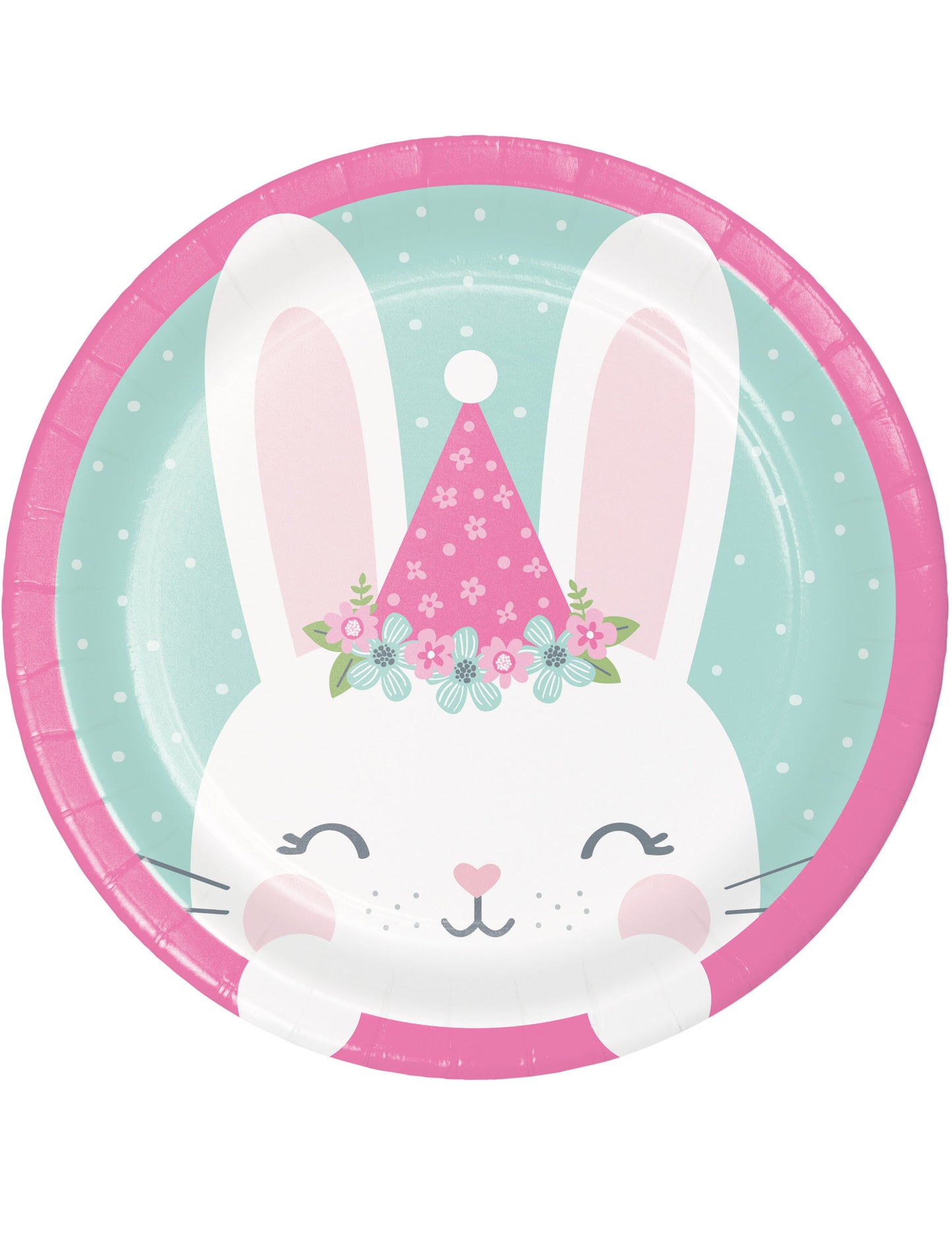 8 plăci mici de carton iepure de mentă mică de 18 cm