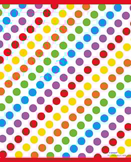 8 pungi de petrecere pentru aniversare, dungate multicolore, 18x23 cm