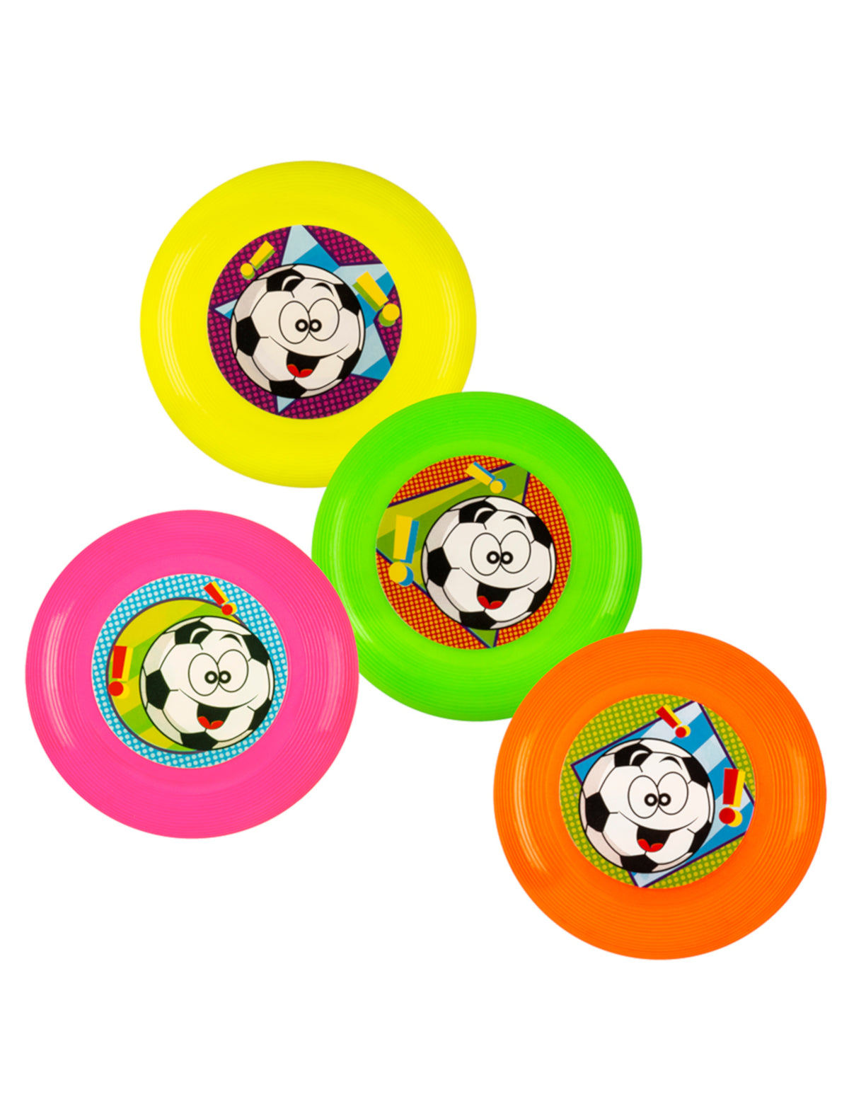 Accessoires piñata frisbees football pour enfant multicolores